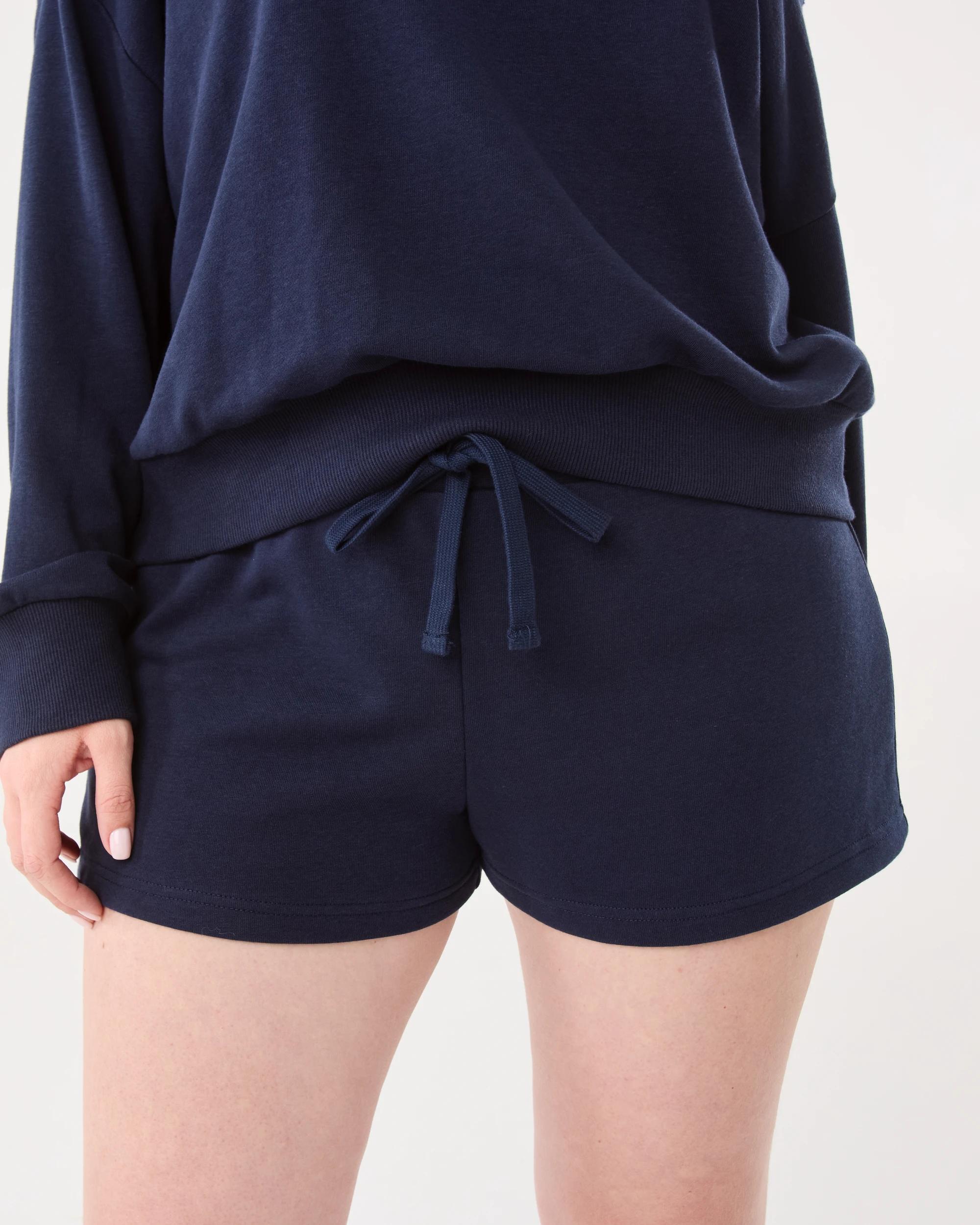 3 Sweat Mini Shorts Navy Blaze, 3 of 10