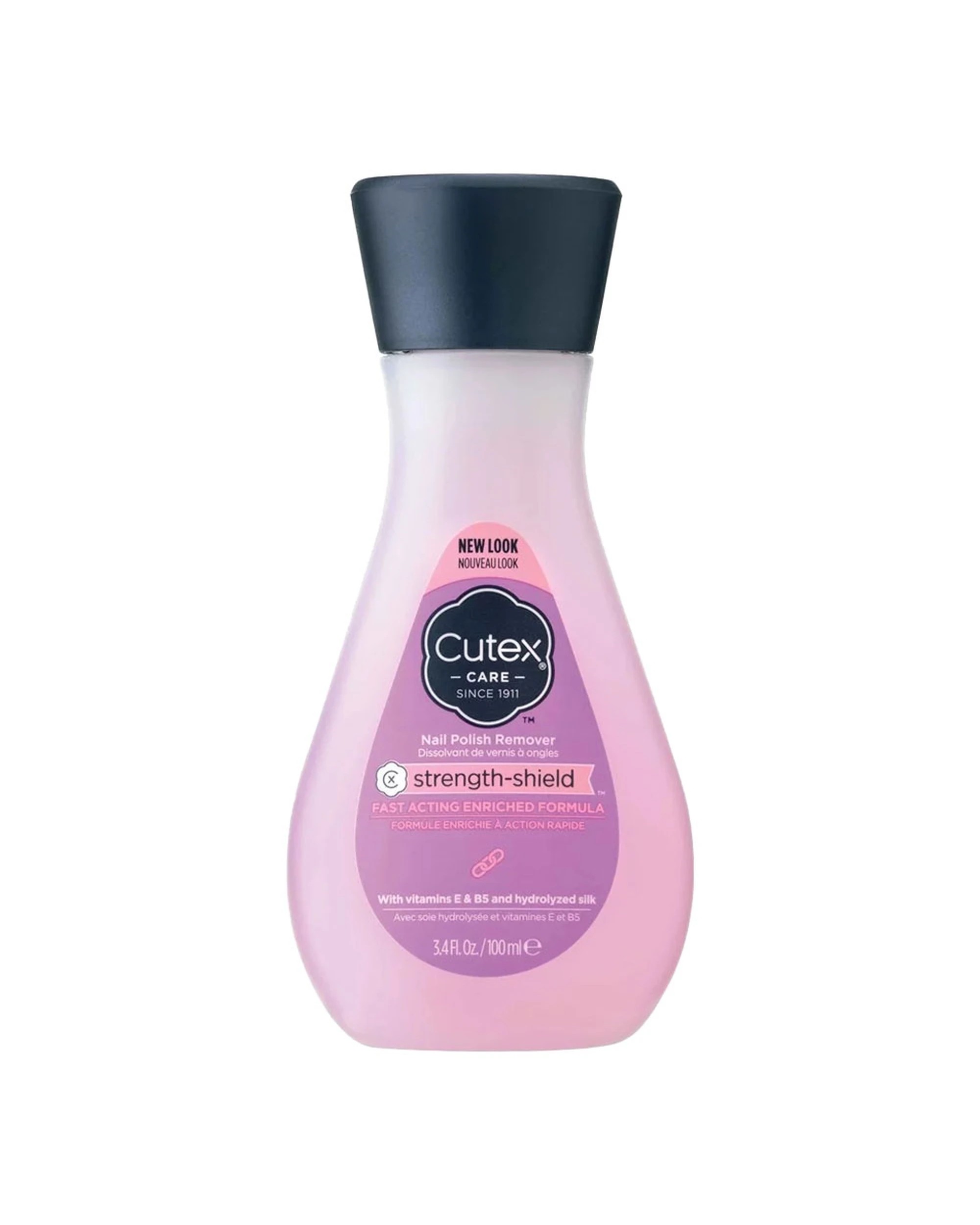 1 Cutex Nail Polish Remover Strength Shield 100ml, 1 of 1