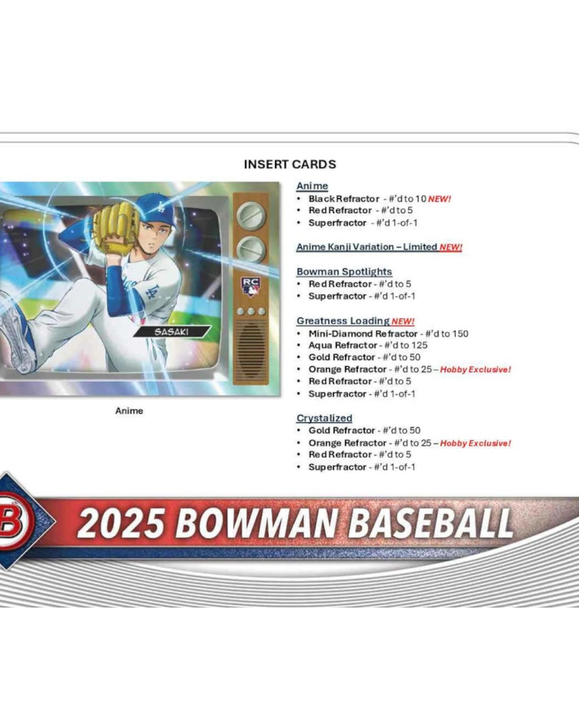 2 Topps 2025 MLB Bowman Baseball Draft Hobby Pack, 2 of 8