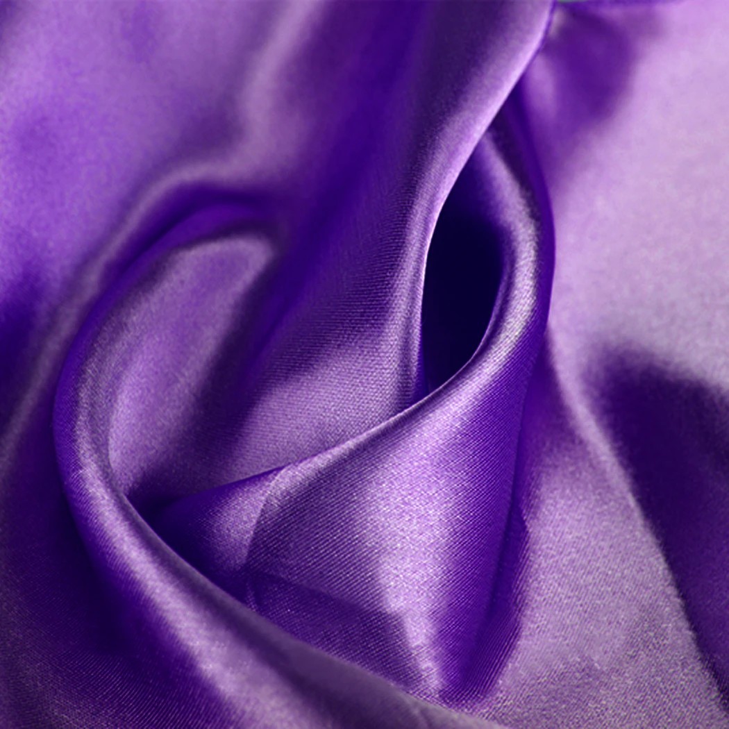 5 Traderight 20 Pcs Satin Chair Sashes - Purple, 5 of 7