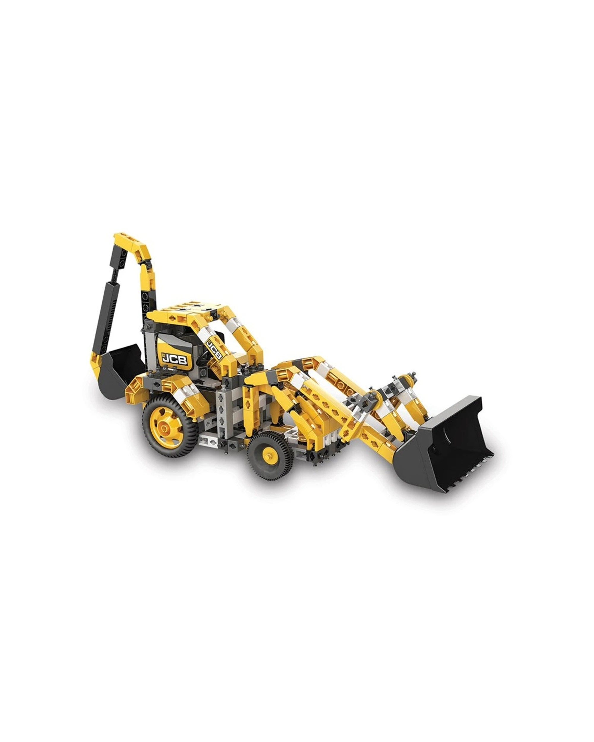 3 Engino Creative Builder Machinery Set Backhoe Loader Kids Pretend Fun Toy, 3 of 3