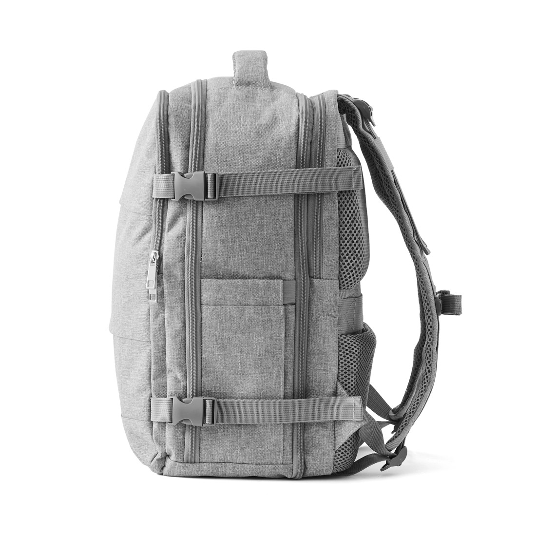 7 Expandable Travel Backpack - Grey Marle, 7 of 10
