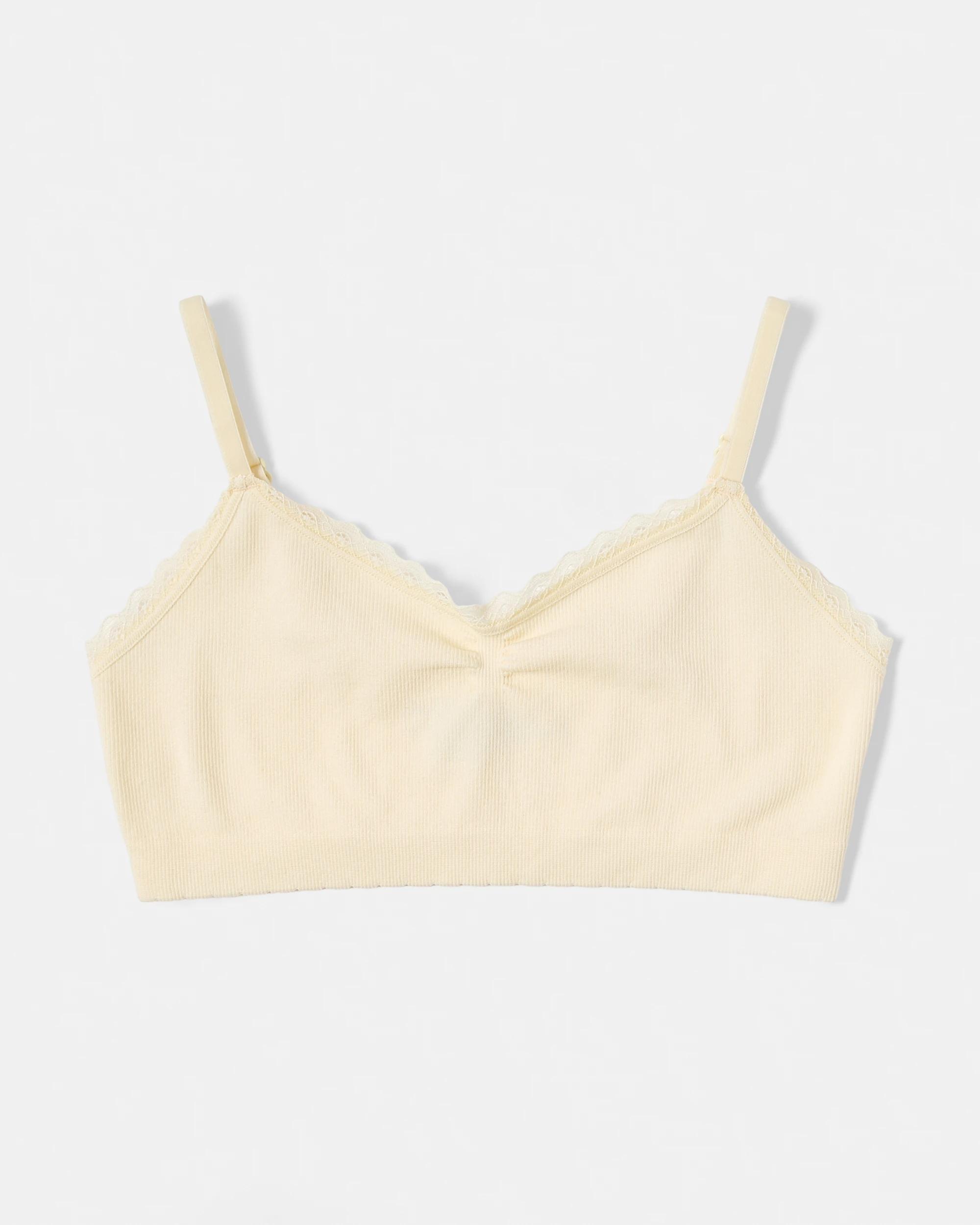 3 2 Pack Seamfree Crop Top Pur Ylw, 3 of 3