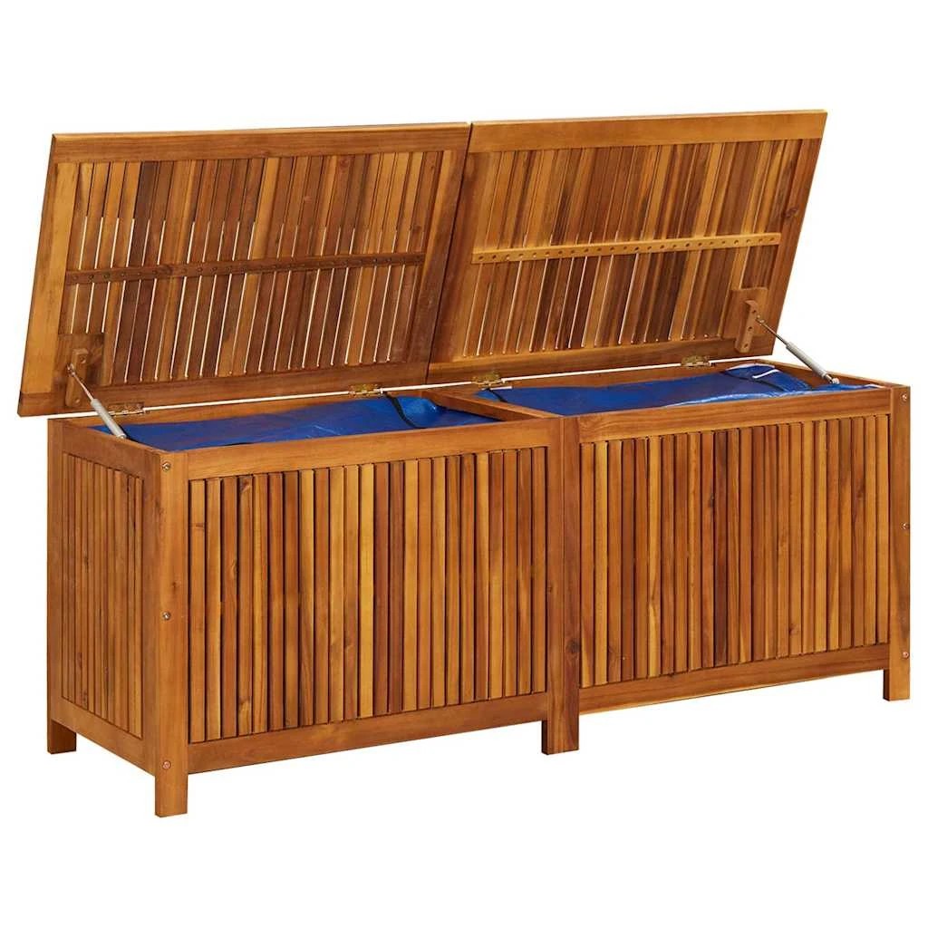 7 Vidaxl Garden Storage Box Solid Wood Acacia - Brown, 7 of 10