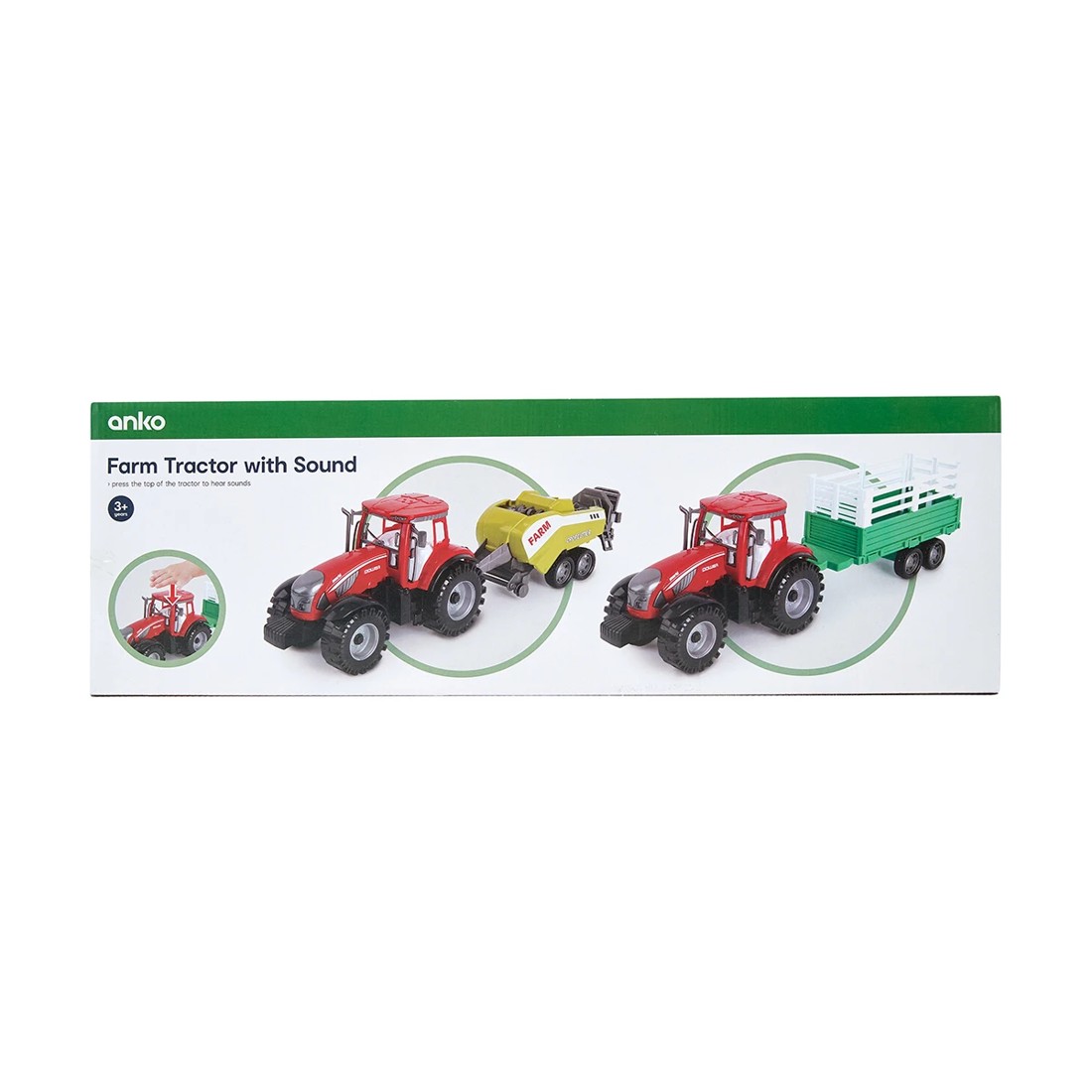 10 Farm Tractor with Sound - Assorted, 10 of 10