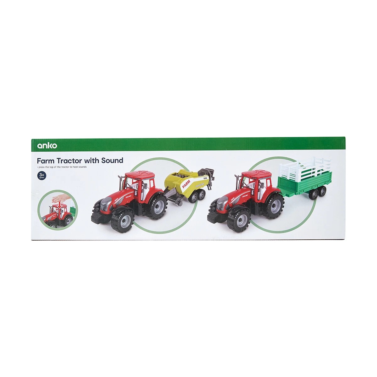 10 Farm Tractor with Sound - Assorted, 10 of 10