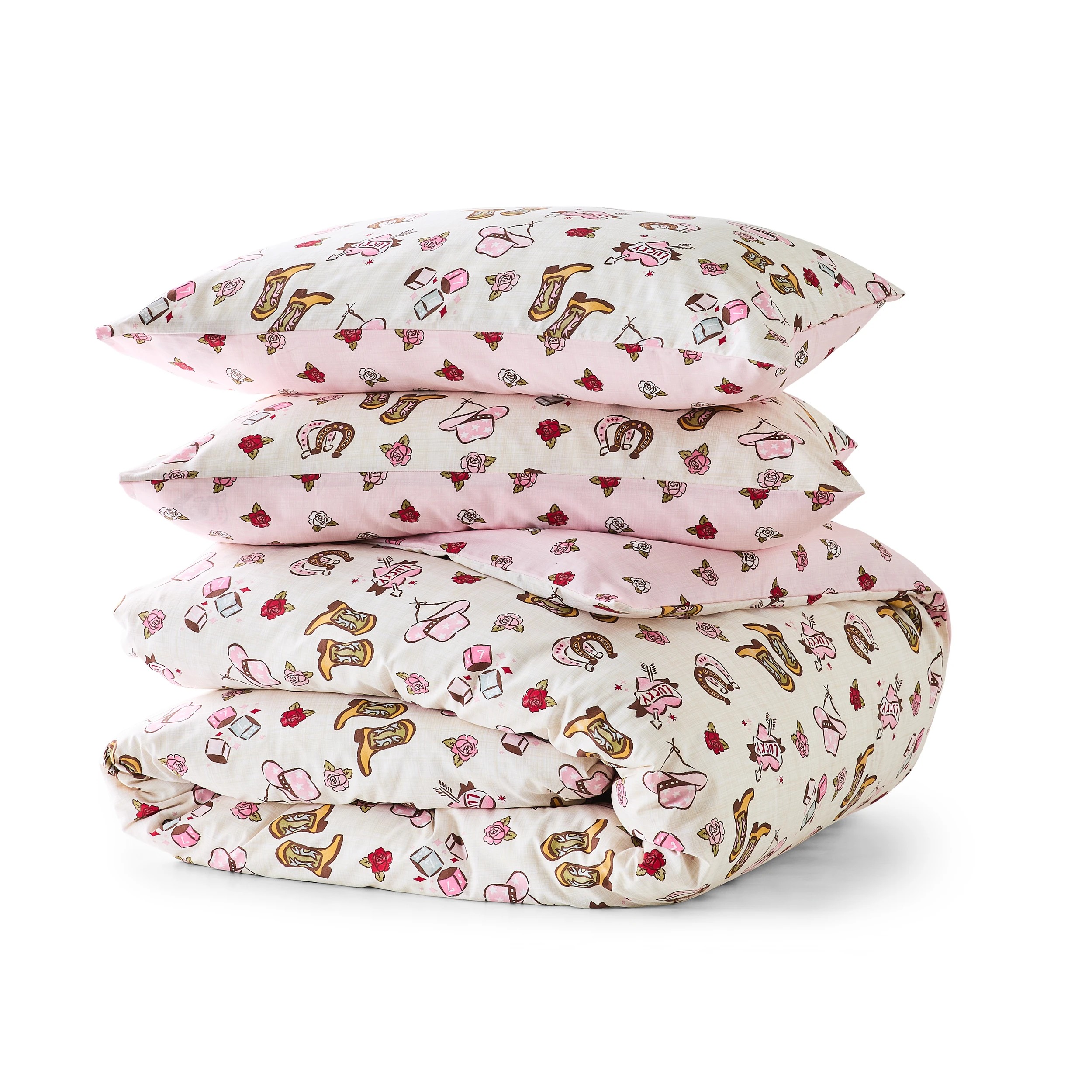 5 Rodeo Cotton Rich Reversible Quilt Cover Set - Single Bed, 5 of 7