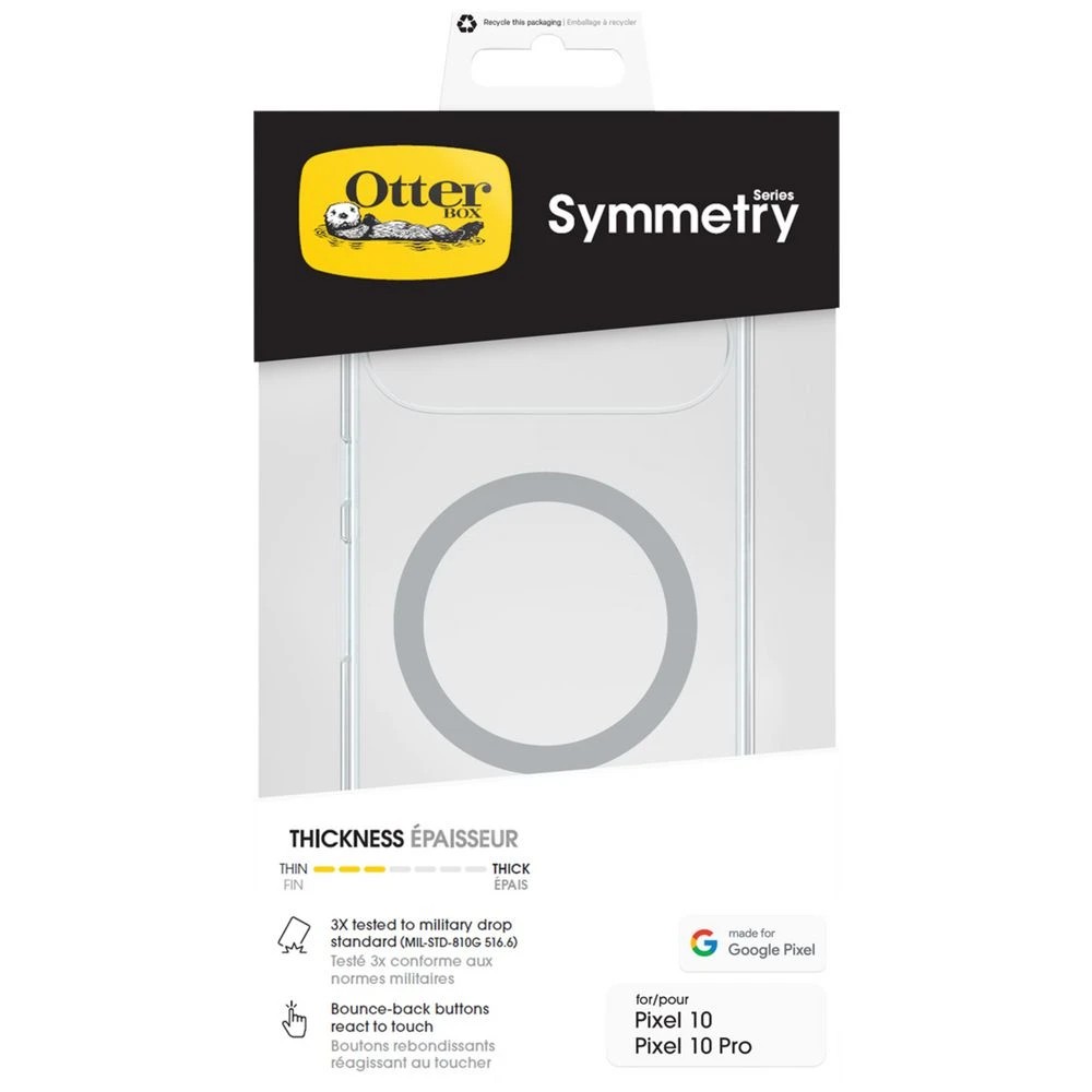 5 OtterBox Symmetry Case Google Pixel 10 Clear, 5 of 5