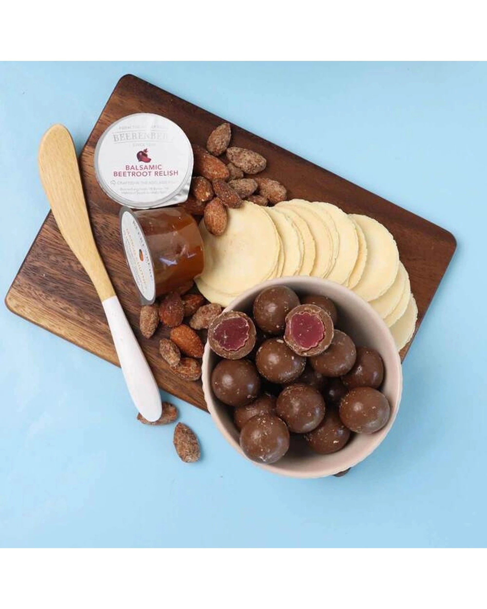 4 Edible Blooms Everything But The Cheese Gift Hamper Picnic Set - Multi, 4 of 5