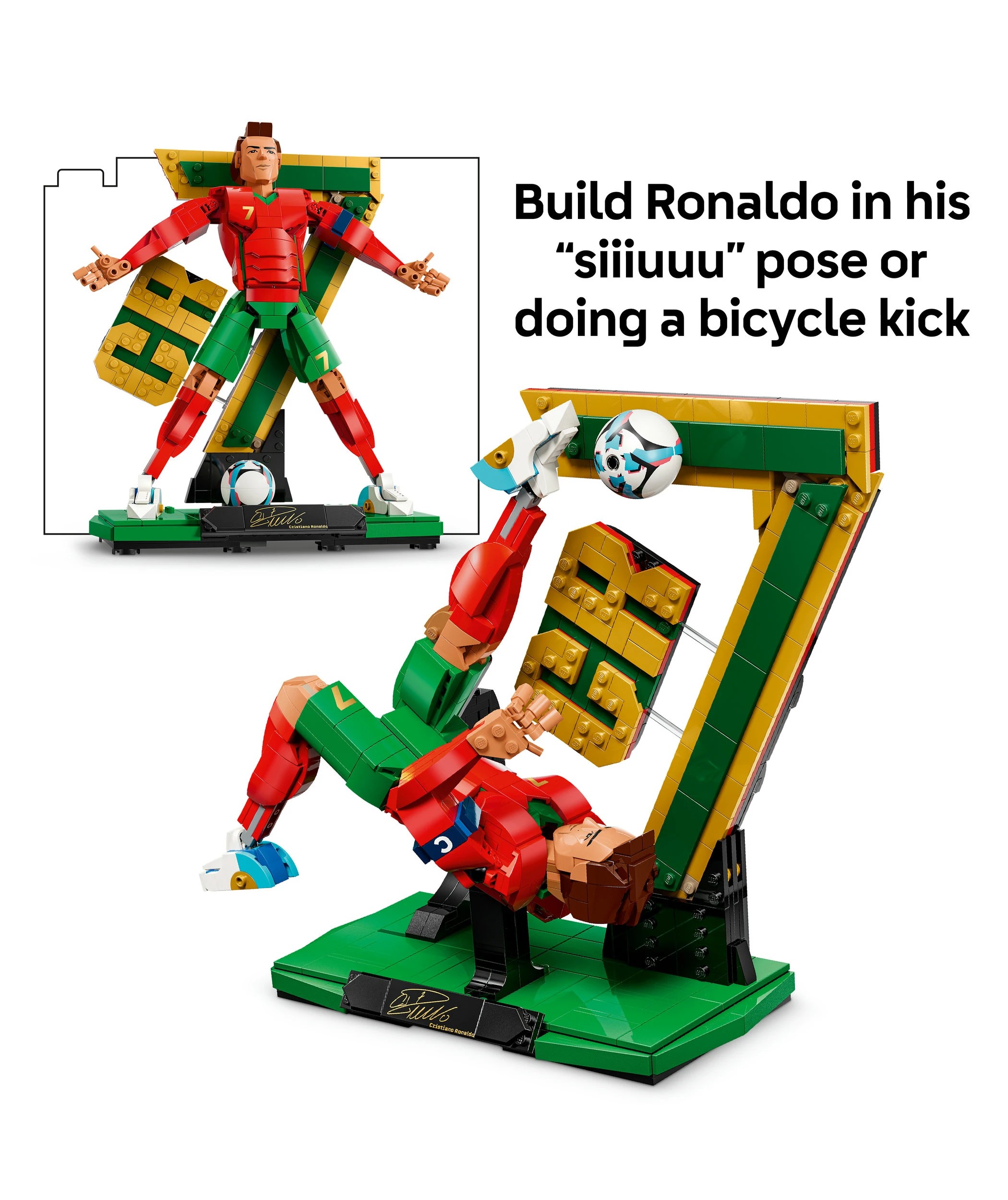 4 LEGO Editions Football Cristiano Ronaldo - Football Legend 43016, 4 of 10