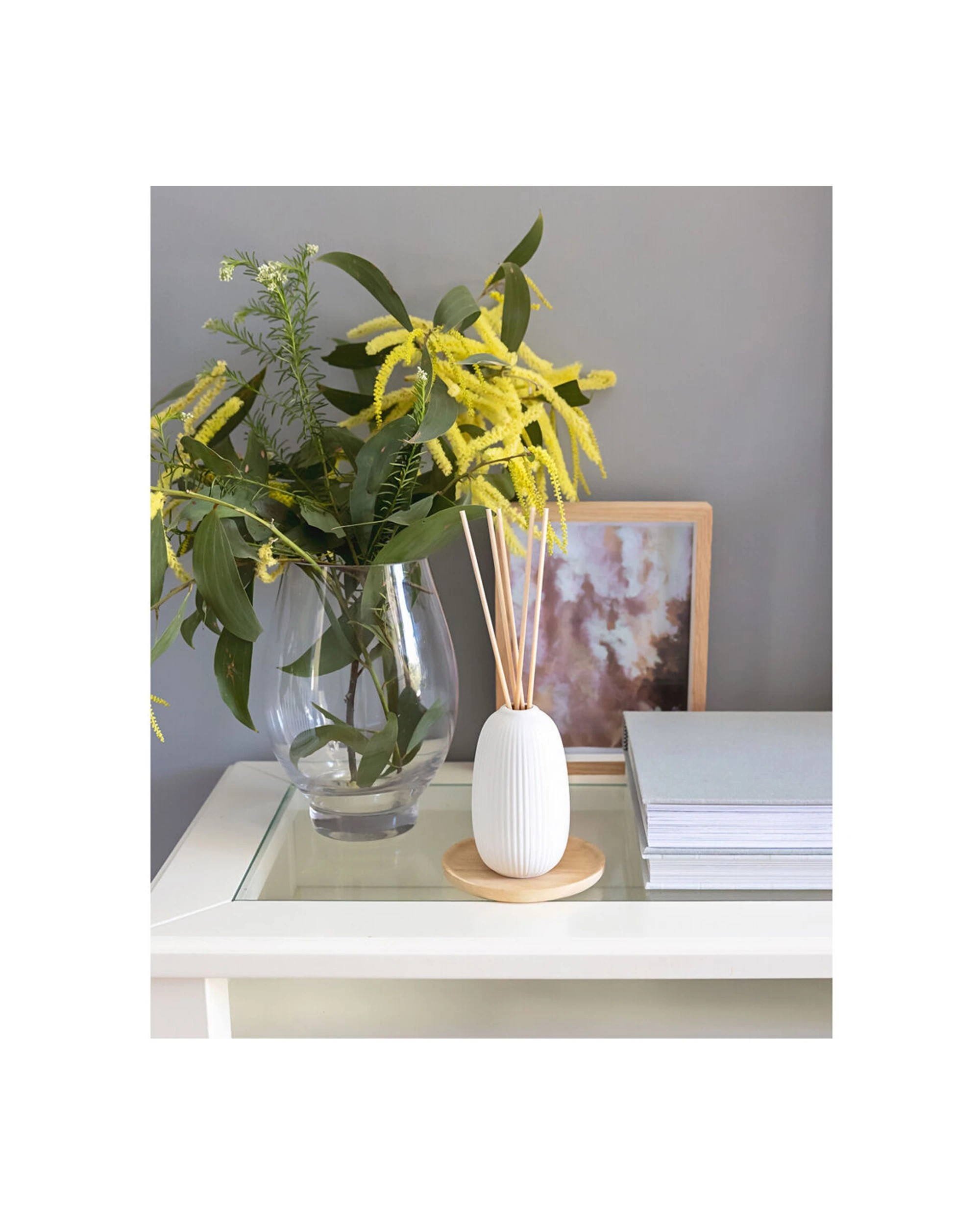 3 Bramble Bay Native Reed Diffuser Gidgee Wattle Scented Home Fragrance 150ml - Yellow, 3 of 5