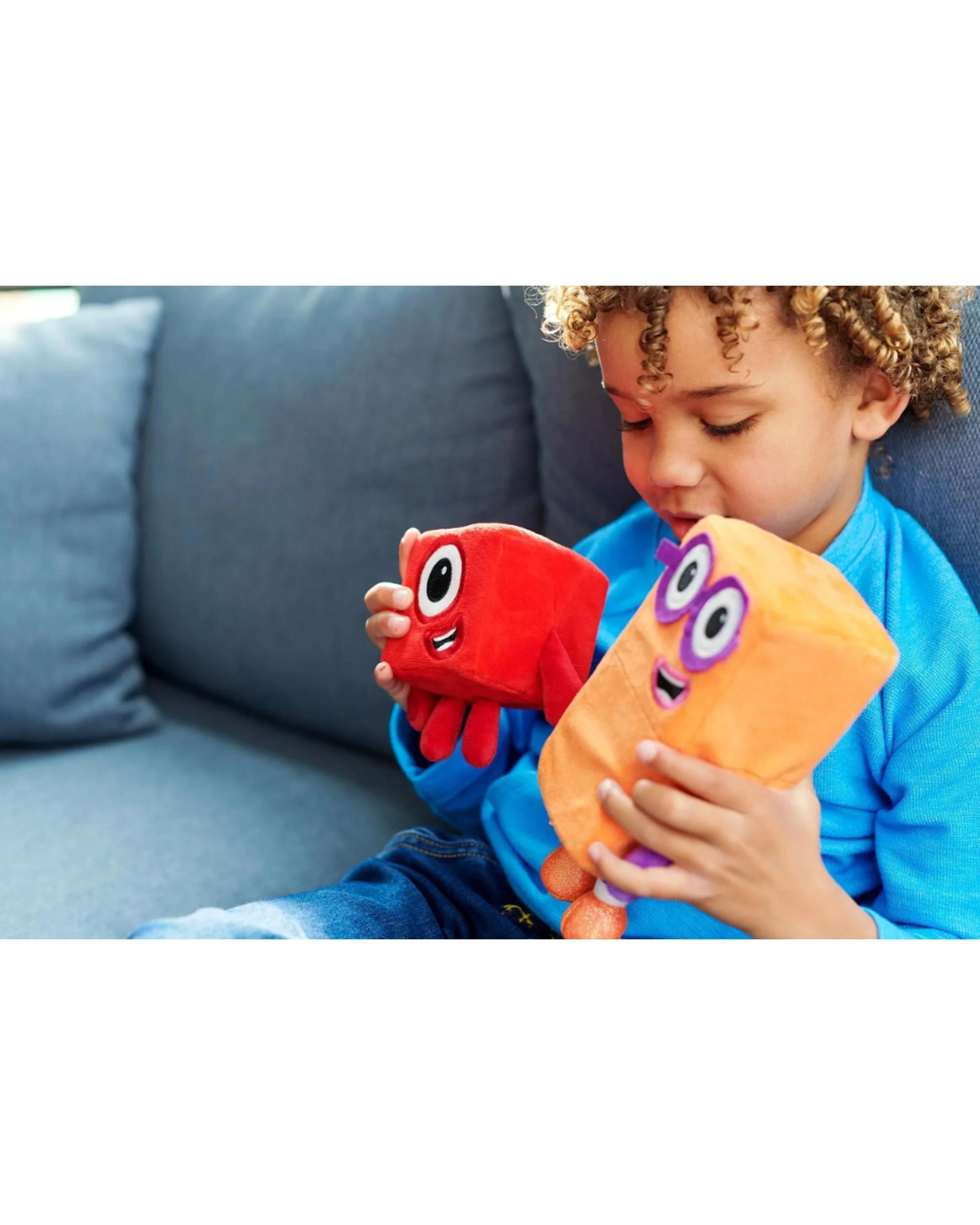 3 Hand2Mind Numberblocks One and Two Playful Pals Plush, 3 of 3