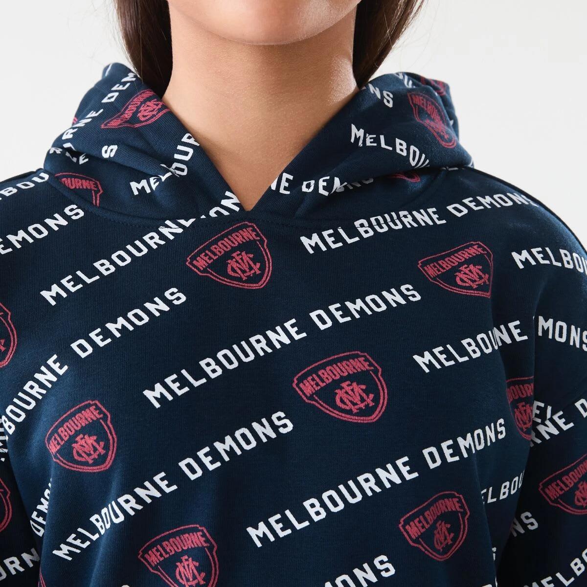 5 Official AFL Kids All Over Print Hoodie Melbourne, 5 of 8