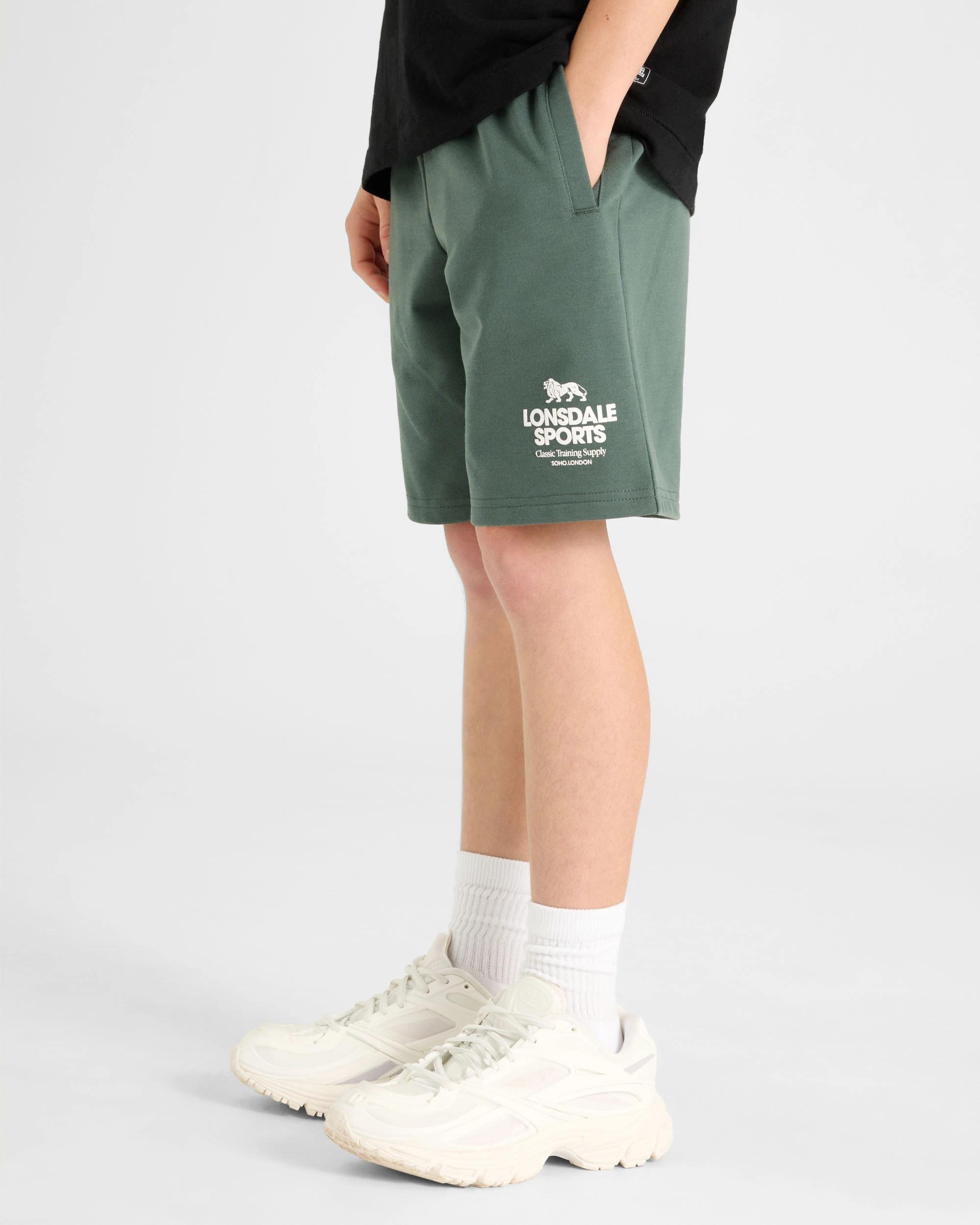 2 Lonsdale London Sports Shorts GREEN, 2 of 4