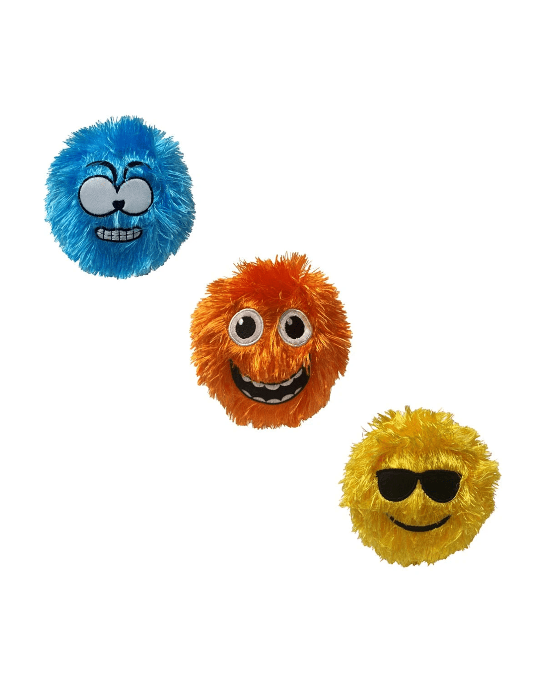 1 Mini Soft Fuzz Face Ball - Assorted, 1 of 1