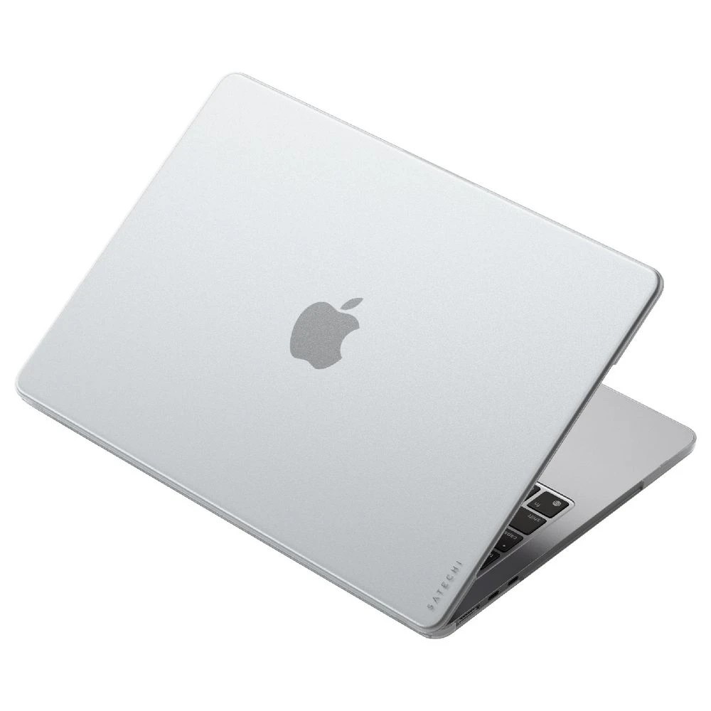 4 SATECHI Eco Hardshell Case for MacBook Air M2/M3 & M4 (Clear), 4 of 7