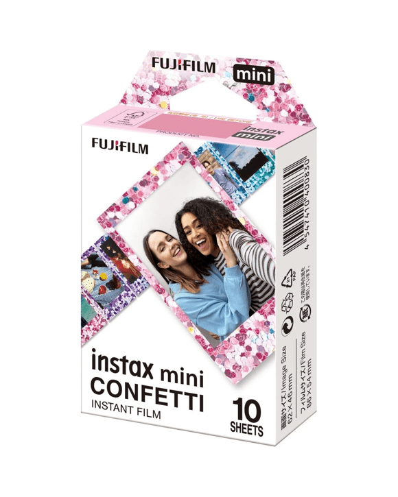 10 Pack Fujifilm Instax Mini Confetti Instant Film Kmart