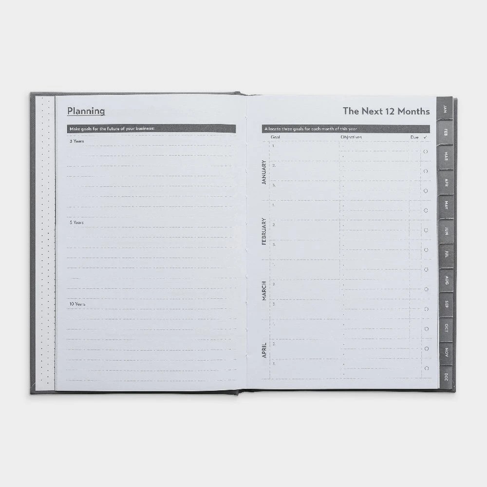 5 Otto A5 Undated Business Planner, 5 of 9