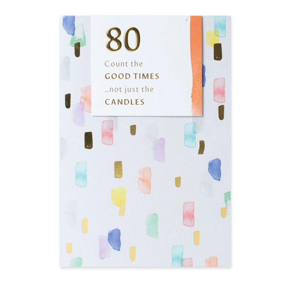 3 Connections from Hallmark 80th Birthday Card - Count the Good Times, 3 of 3