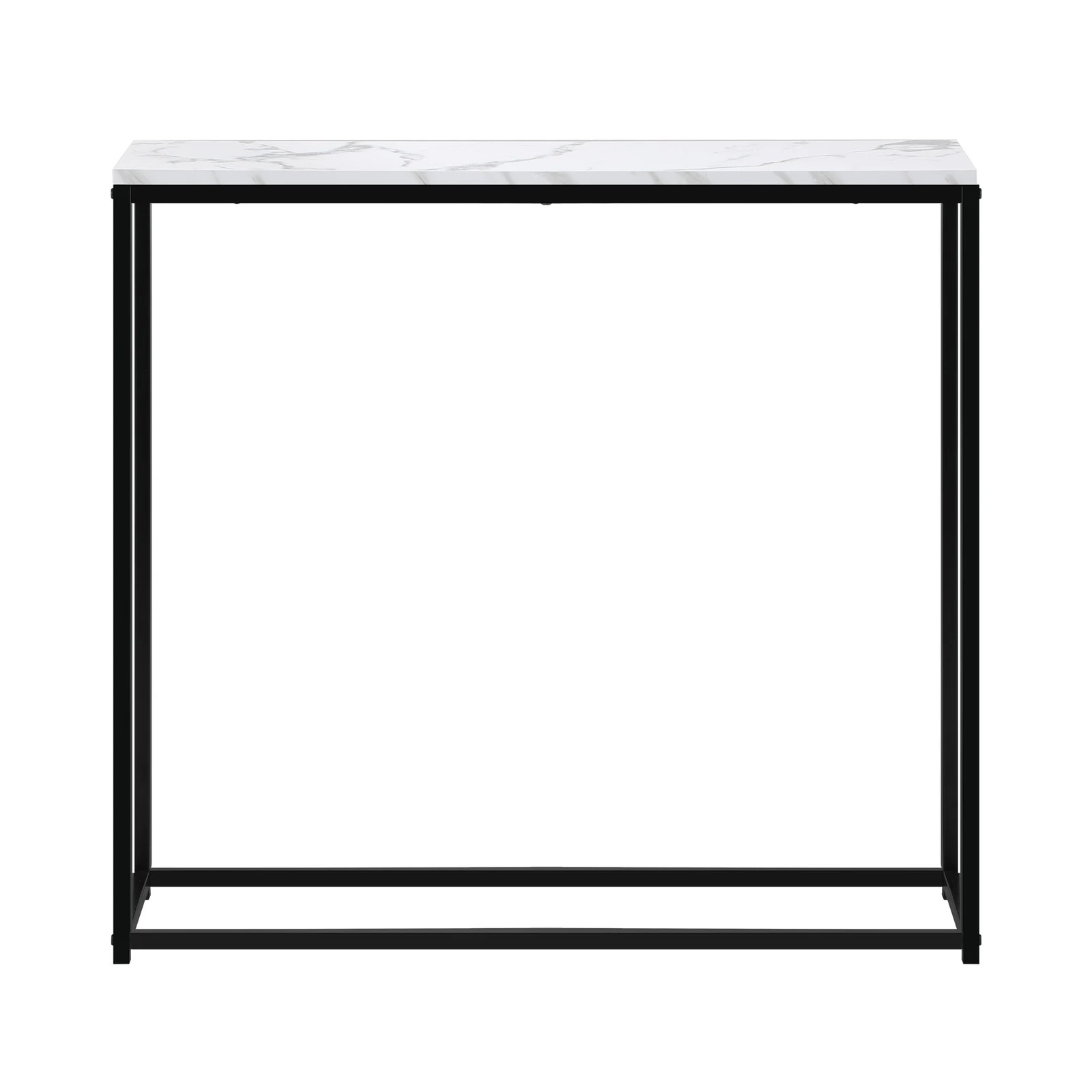 6 Oikiture Console Table Marble-look Iron Hallway Desk Entry Display
 - Multi, 6 of 10