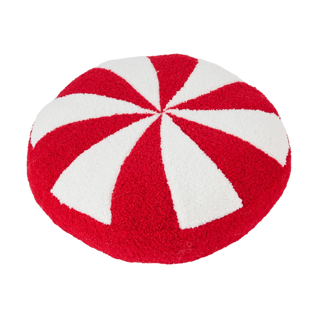 2 40cm Candy Cane Round Cushion, 2 of 6