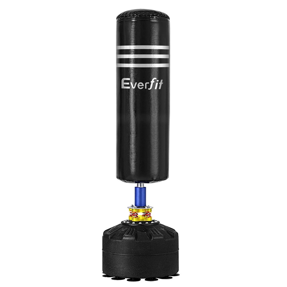 1 Everfit Boxing Punching Bag Stand 175CM Home Gym Training - Black, 1 of 6