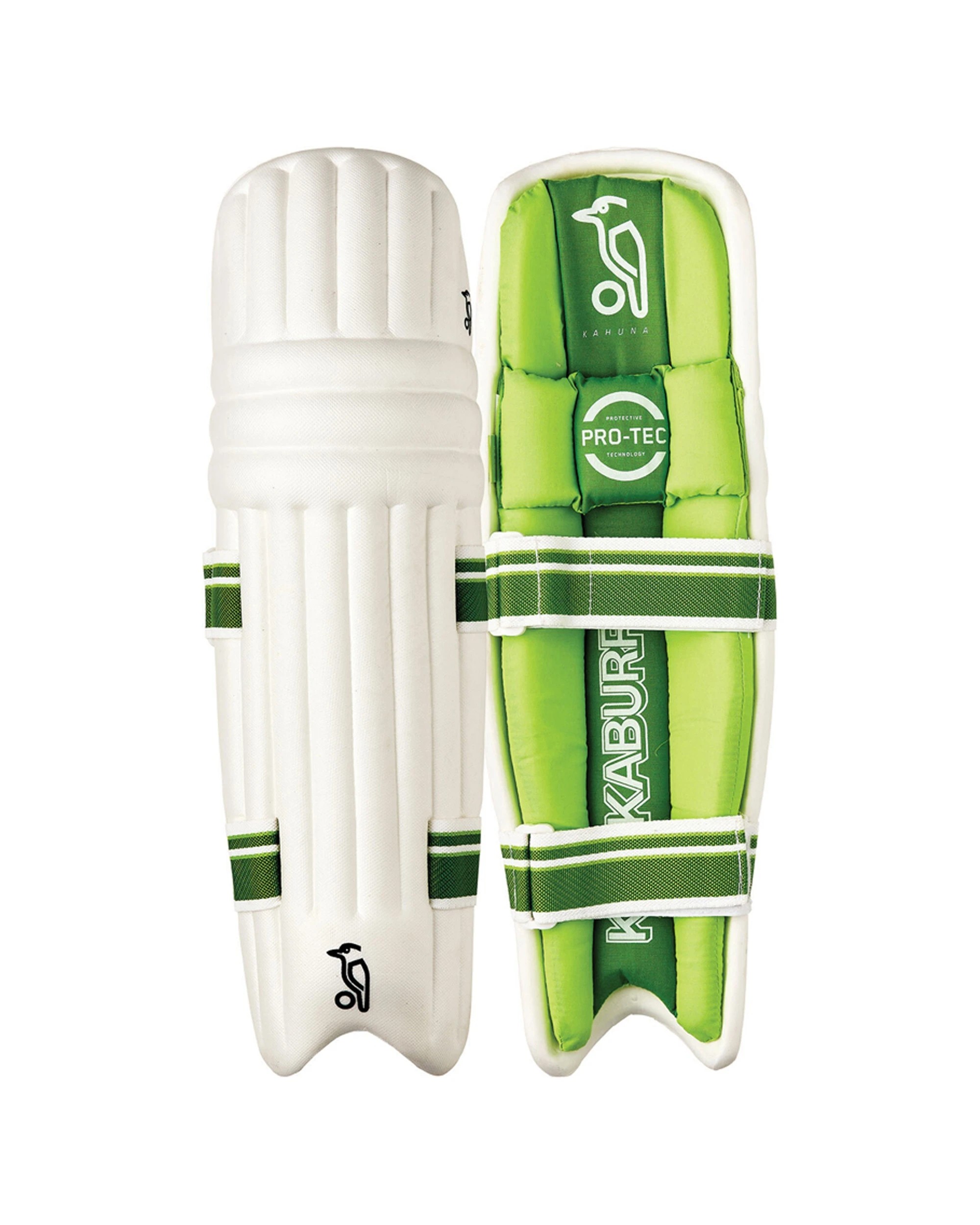 1 Kookaburra Kahuna Pro 5.0 Batting Leg Guards Pads Ambidextrous Junior - Multi, 1 of 2