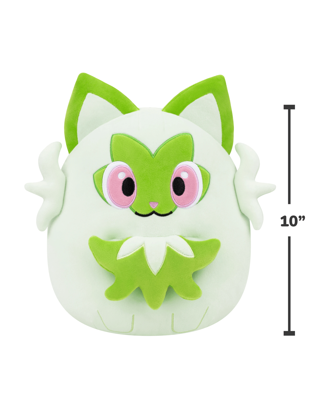5 25cm Squishmallows Pokemon Sprigatito Plush Toy, 5 of 5