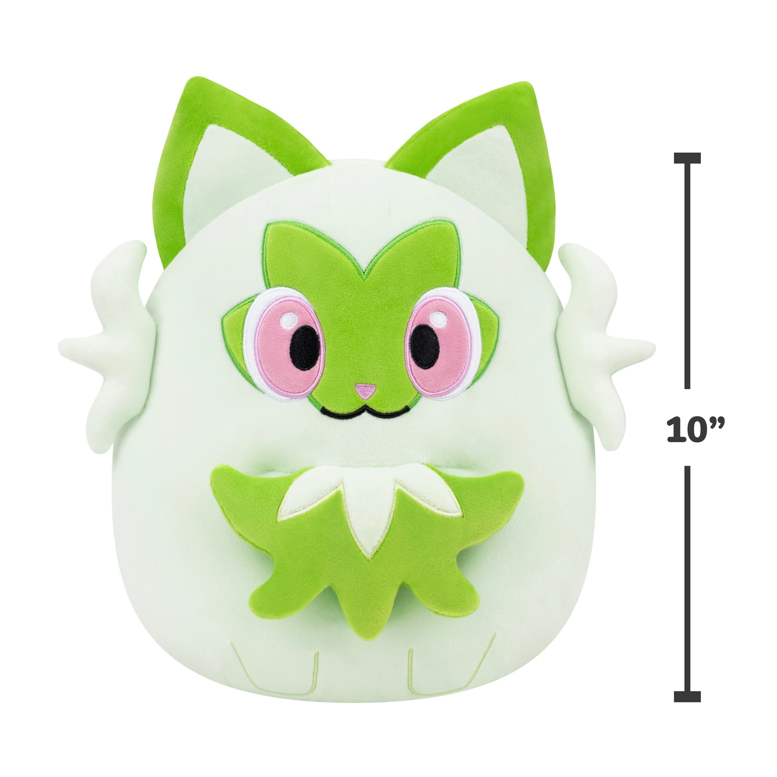 5 25cm Squishmallows Pokemon Sprigatito Plush Toy, 5 of 5
