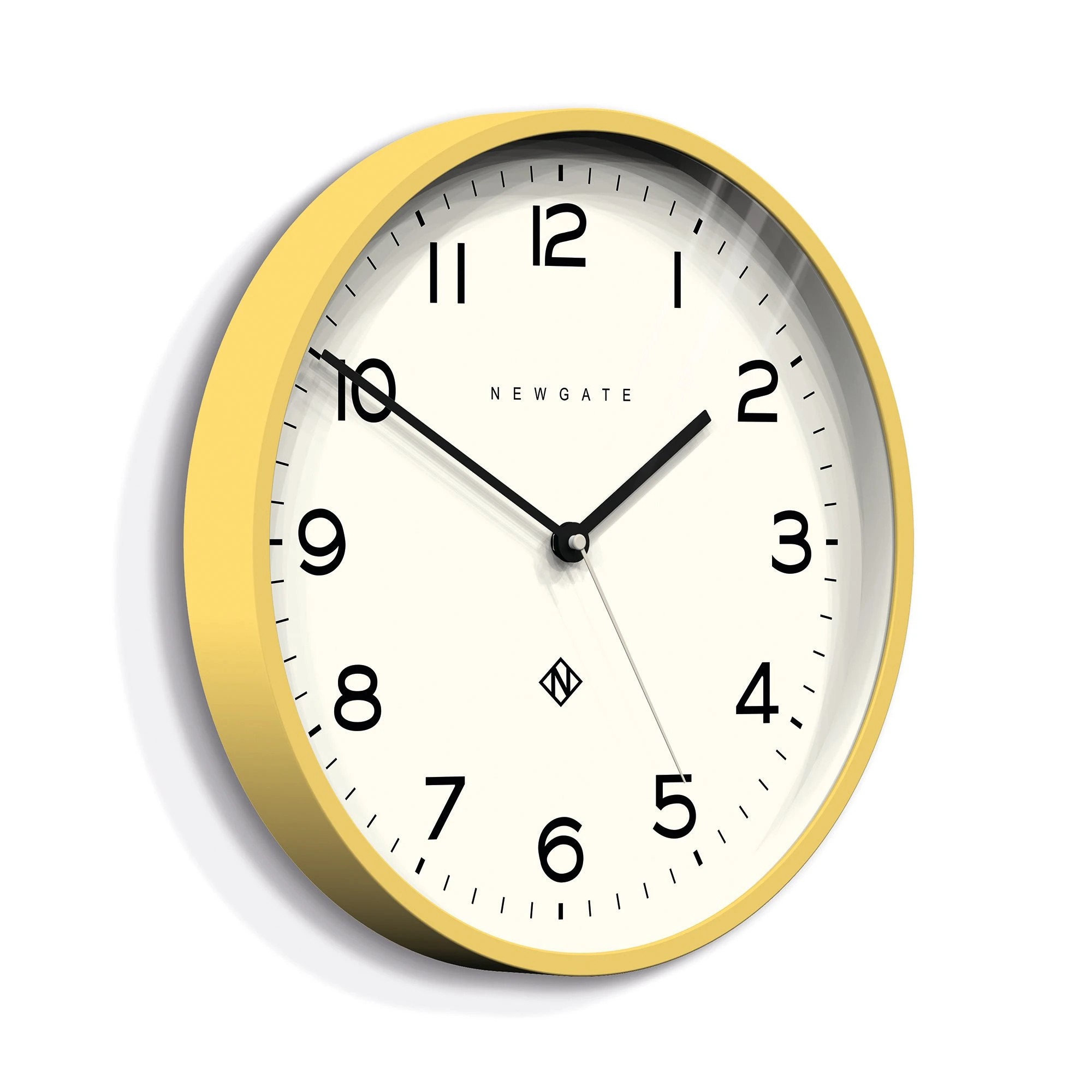 2 Newgate Number Three Echo Clock Silicone Yellow - Yellow, 2 of 4