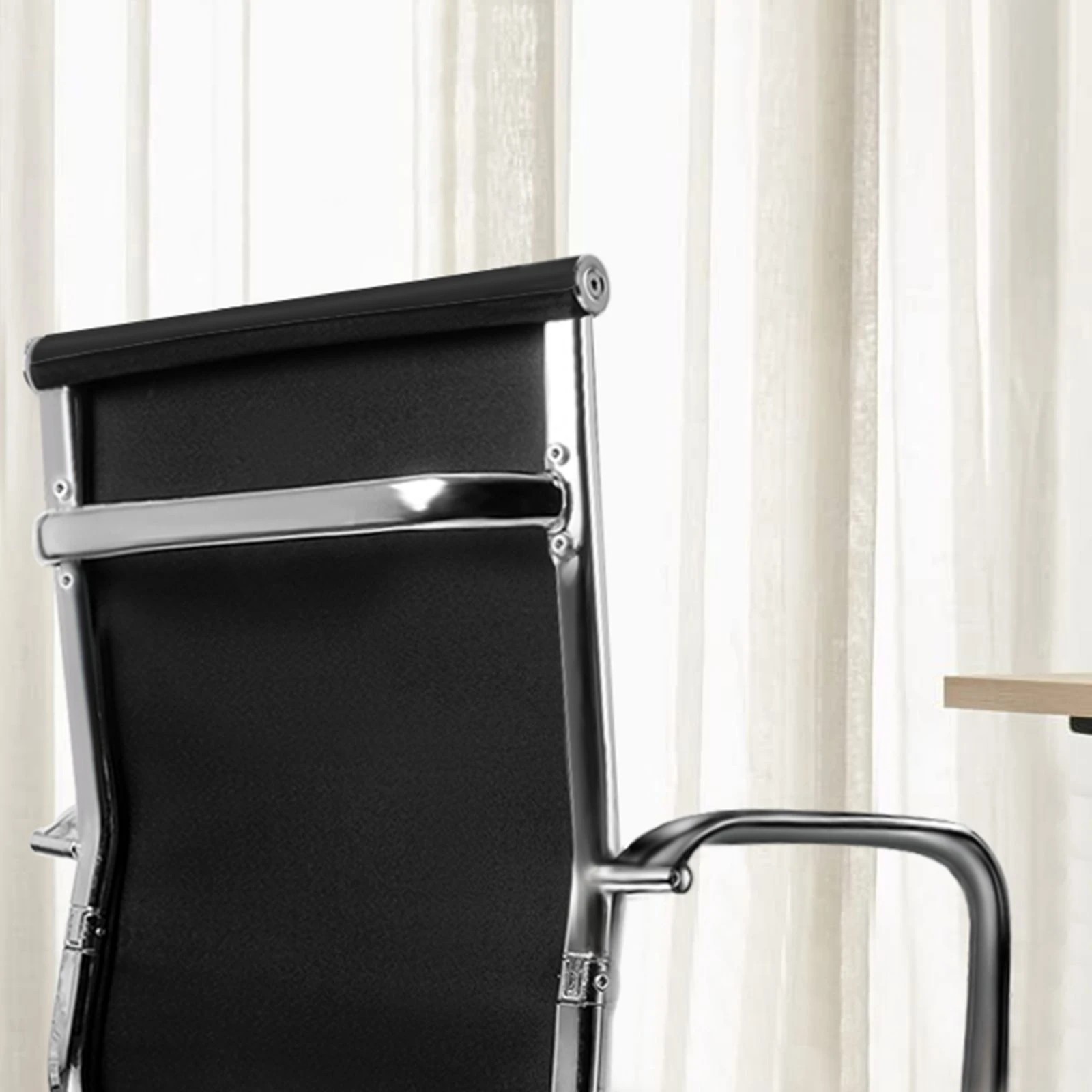 7 Alfordson Office Chair Ergonomic Executive Computer Seat Gaming Mid Back - Black, 7 of 10