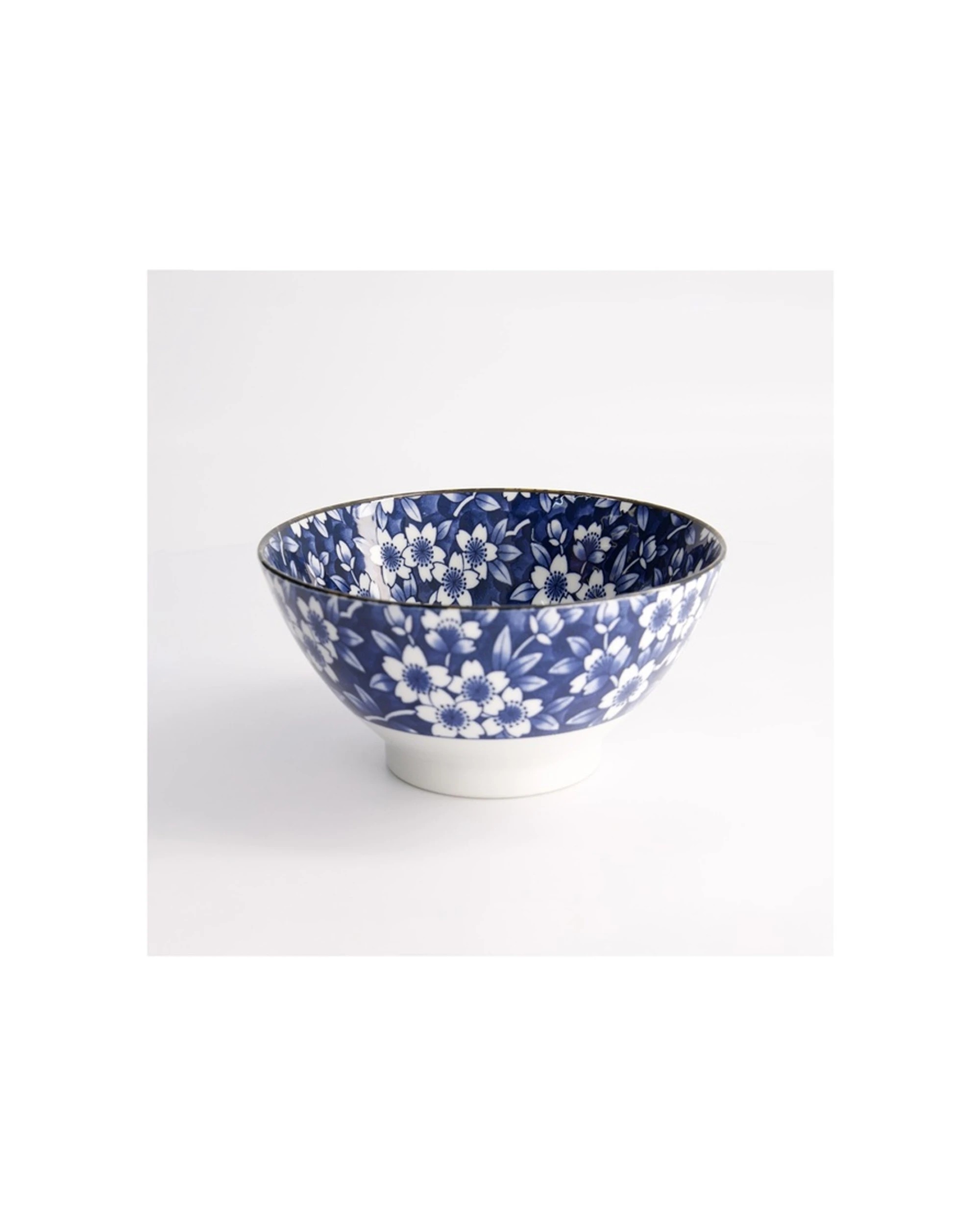 2 Tokyo Design Tokyo Sakura Ramen Bowl 18x9cm Microwave Dishwasher Safe - Blue, 2 of 4