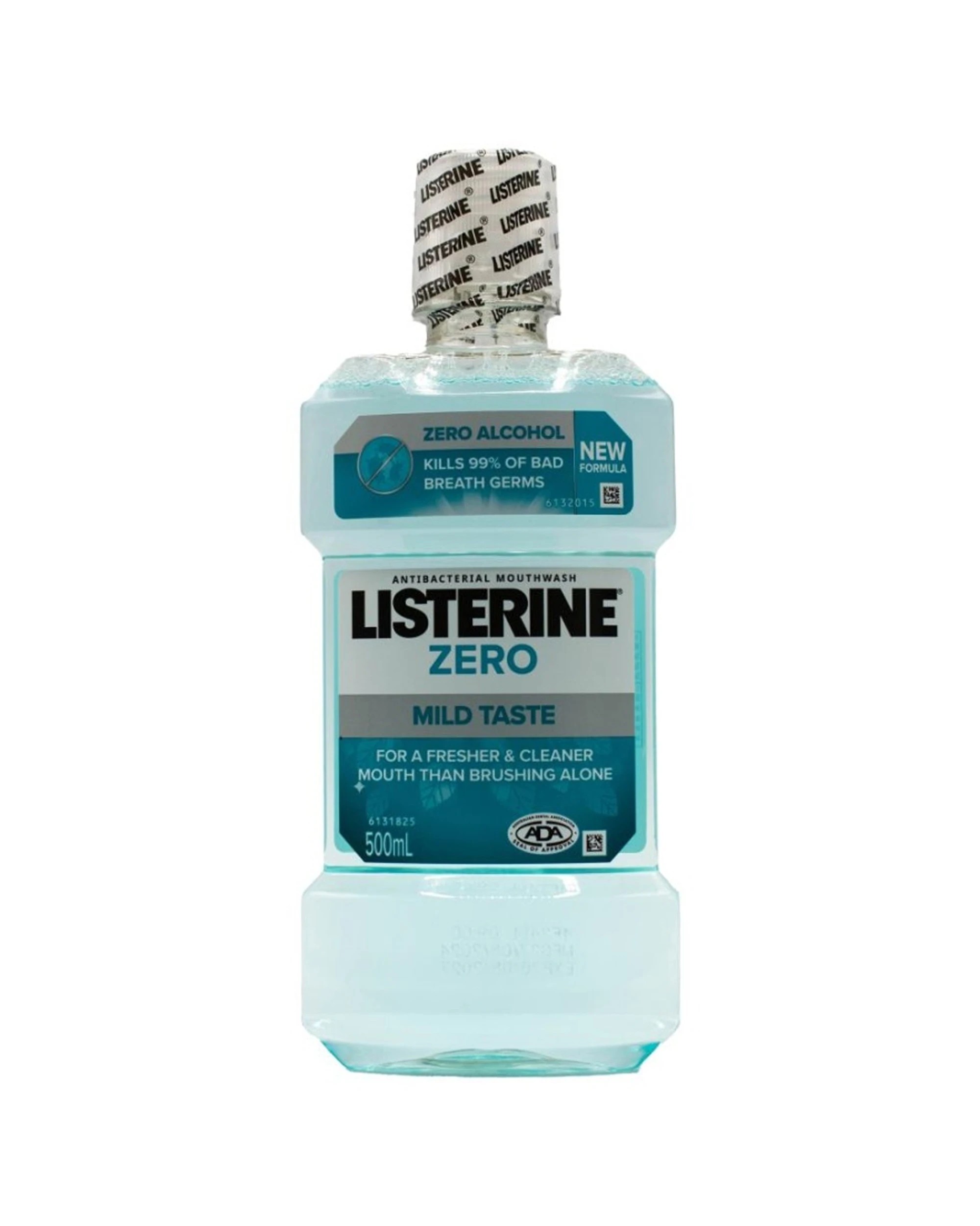 2 Listerine 8PK Zero Cleansing Refreshing Antibacterial Mouthwash Mild 500ml - Clear, 2 of 3