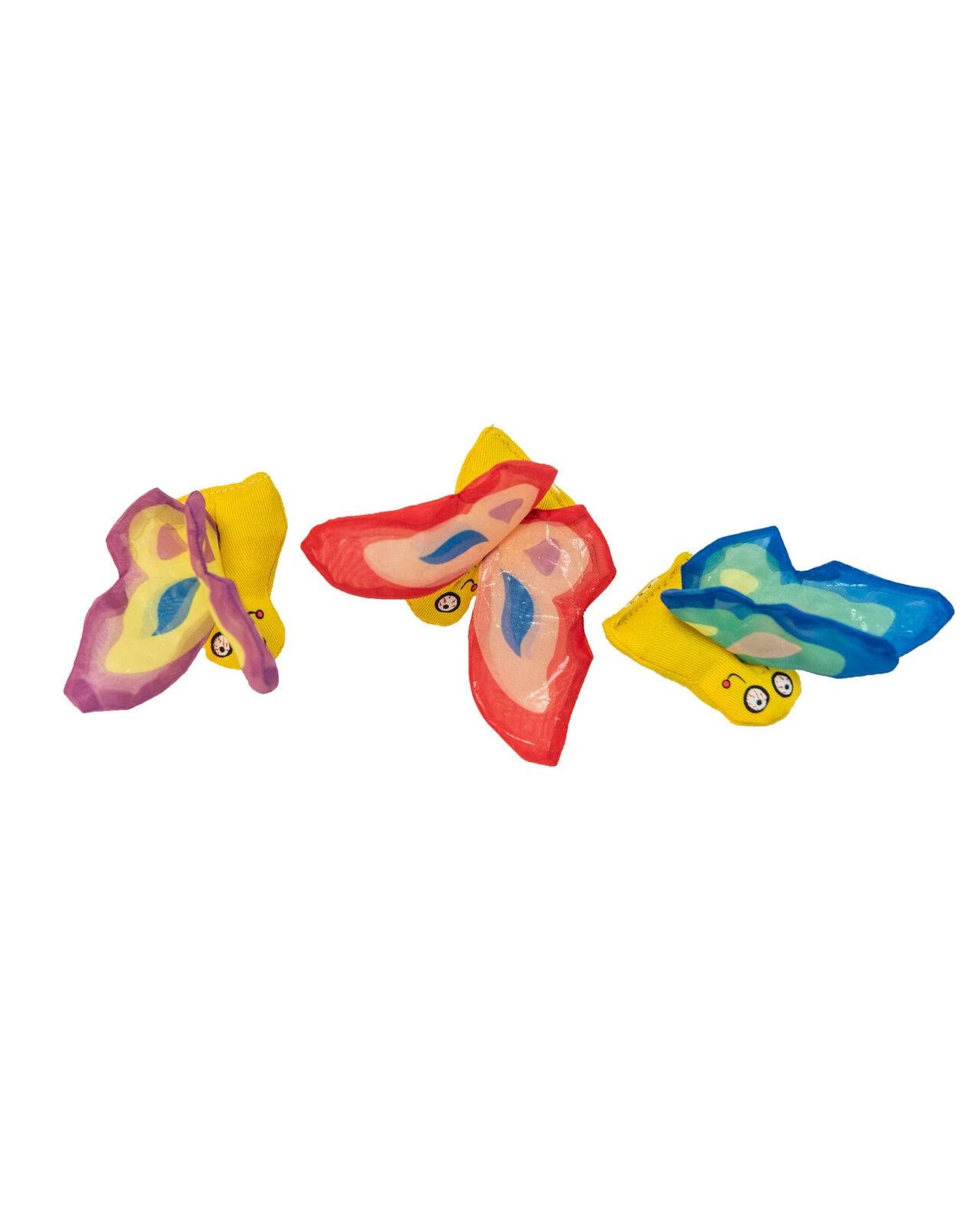 2 Yeowww Butterfly Interactive Catnip Filled Durable Cat Toy Purple (OB*) - Purple, 2 of 2