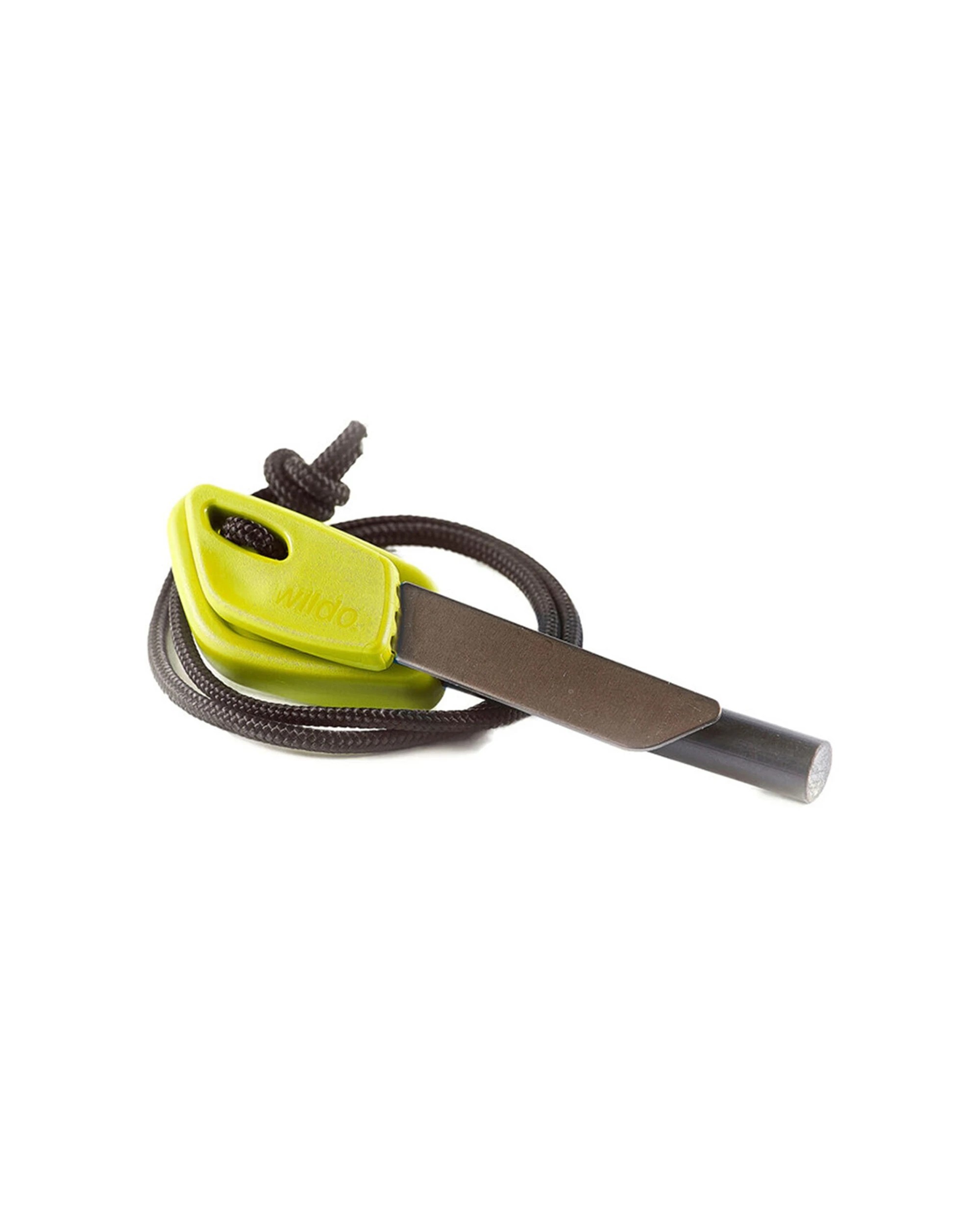 1 Wildo Fire-Flash Starter Small All Weather Fire Steel Lighter Sweden - Green, 1 of 3
