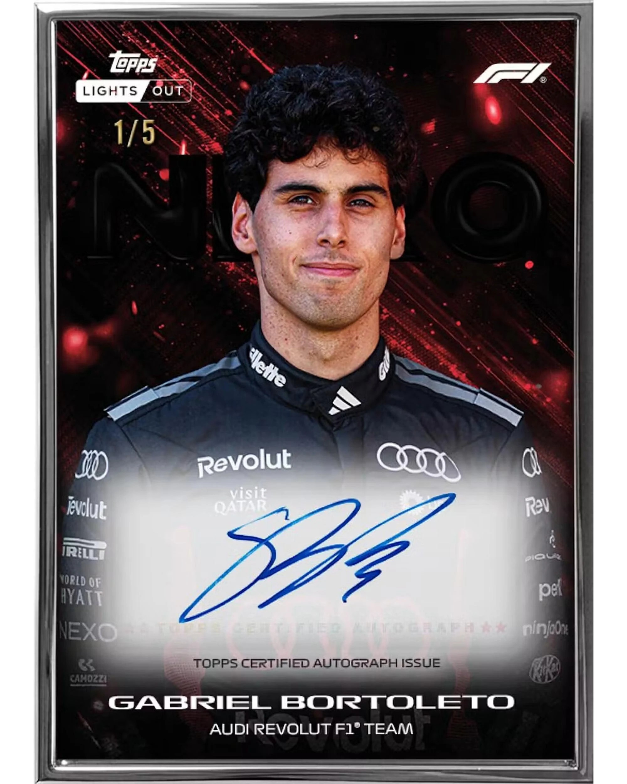 3 Topps 2026 Formula 1 Lights Out Box, 3 of 7