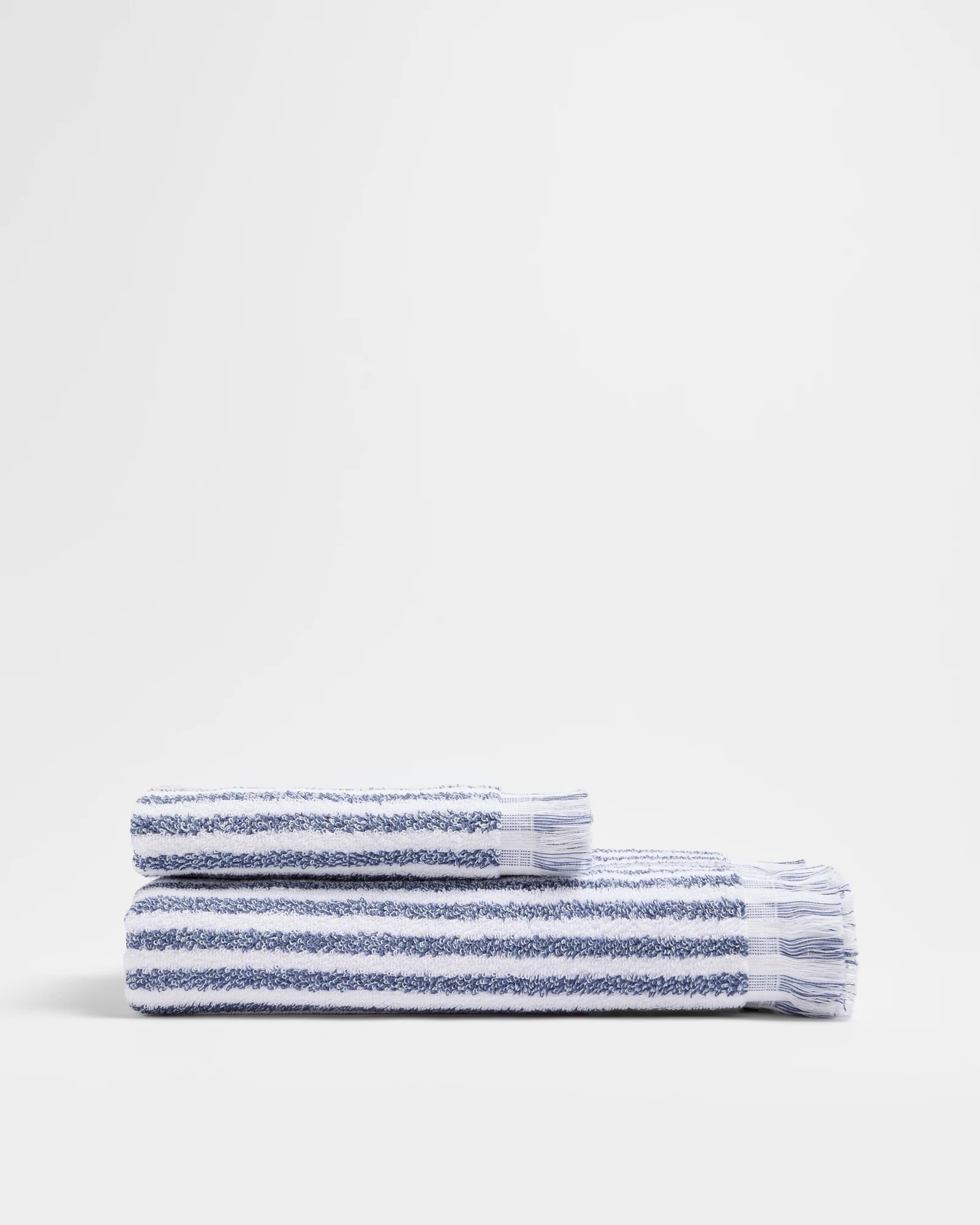 3 Target Australian Cotton Marle Striped Hand Towel -  Hugo
 - White, 3 of 3