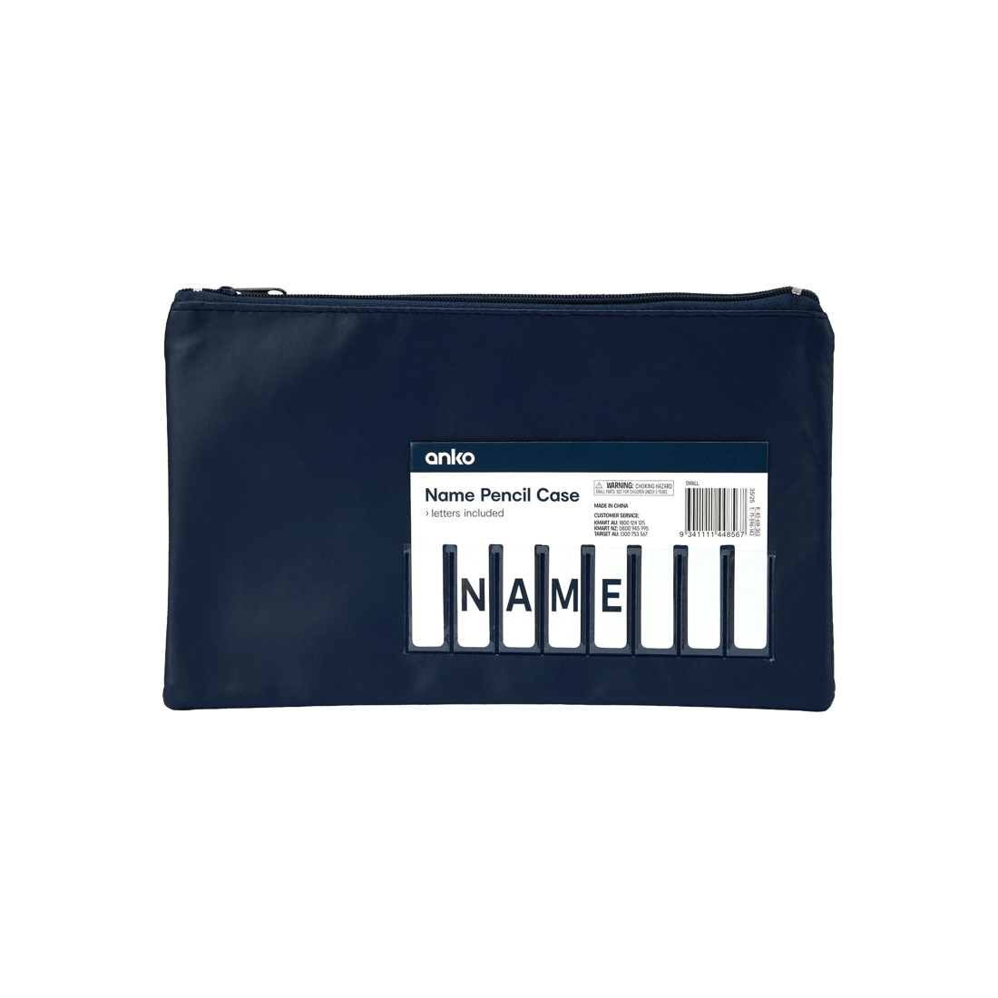 7 Name Pencil Case - Small, Navy Blue, 7 of 7