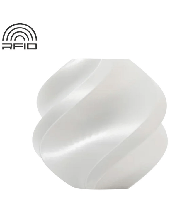 Bambu Lab PLA Silk 3D Filament White