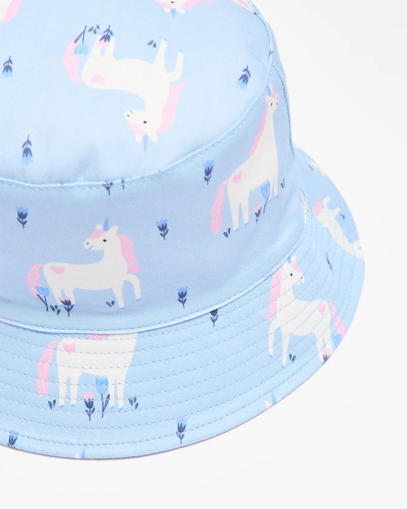 2 Target Girls Reversible Bucket Hat UNICORN, 2 of 3