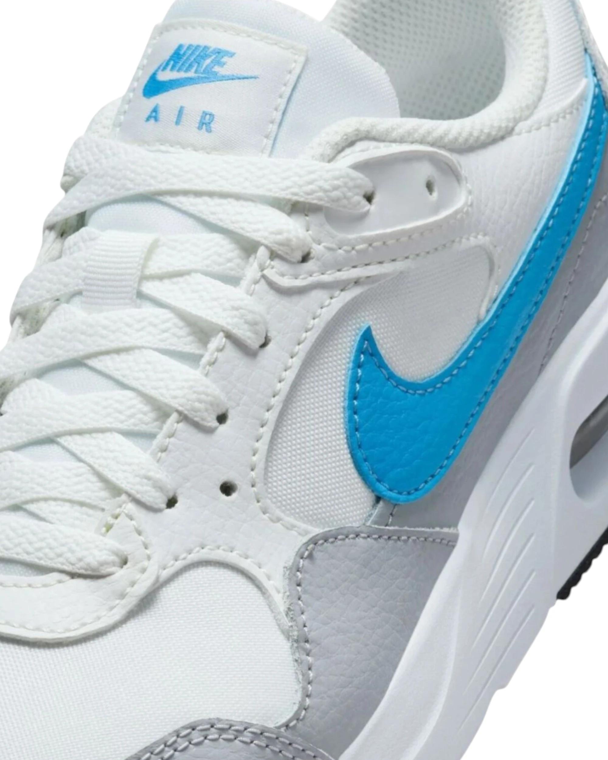 5 Nike Womens Air Max SC White/ Grey/ Blue Athletic Shoes WHITE/GREY/BLUE, 5 of 6