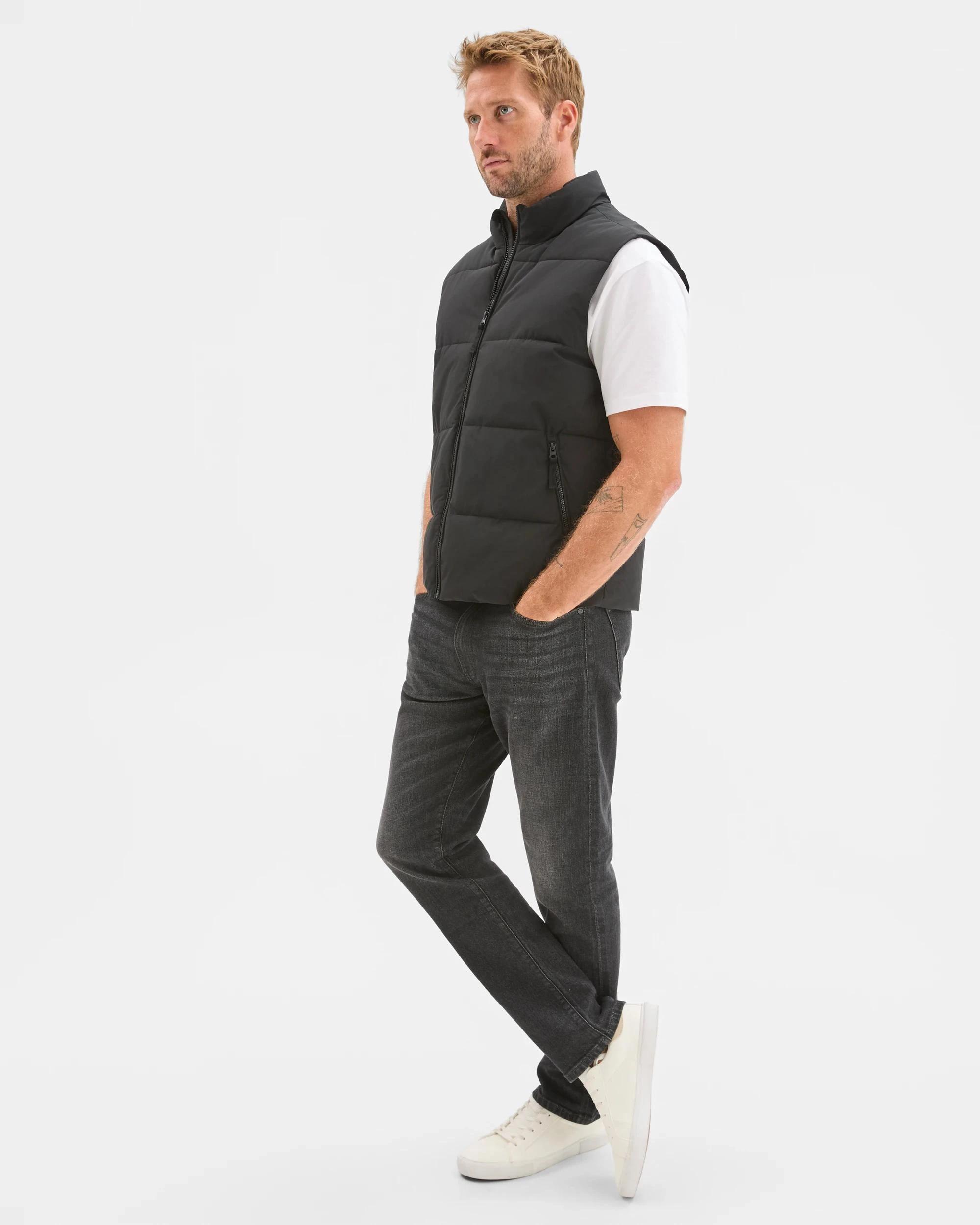 3 Target Man Core Puffer Vest BLACK, 3 of 6