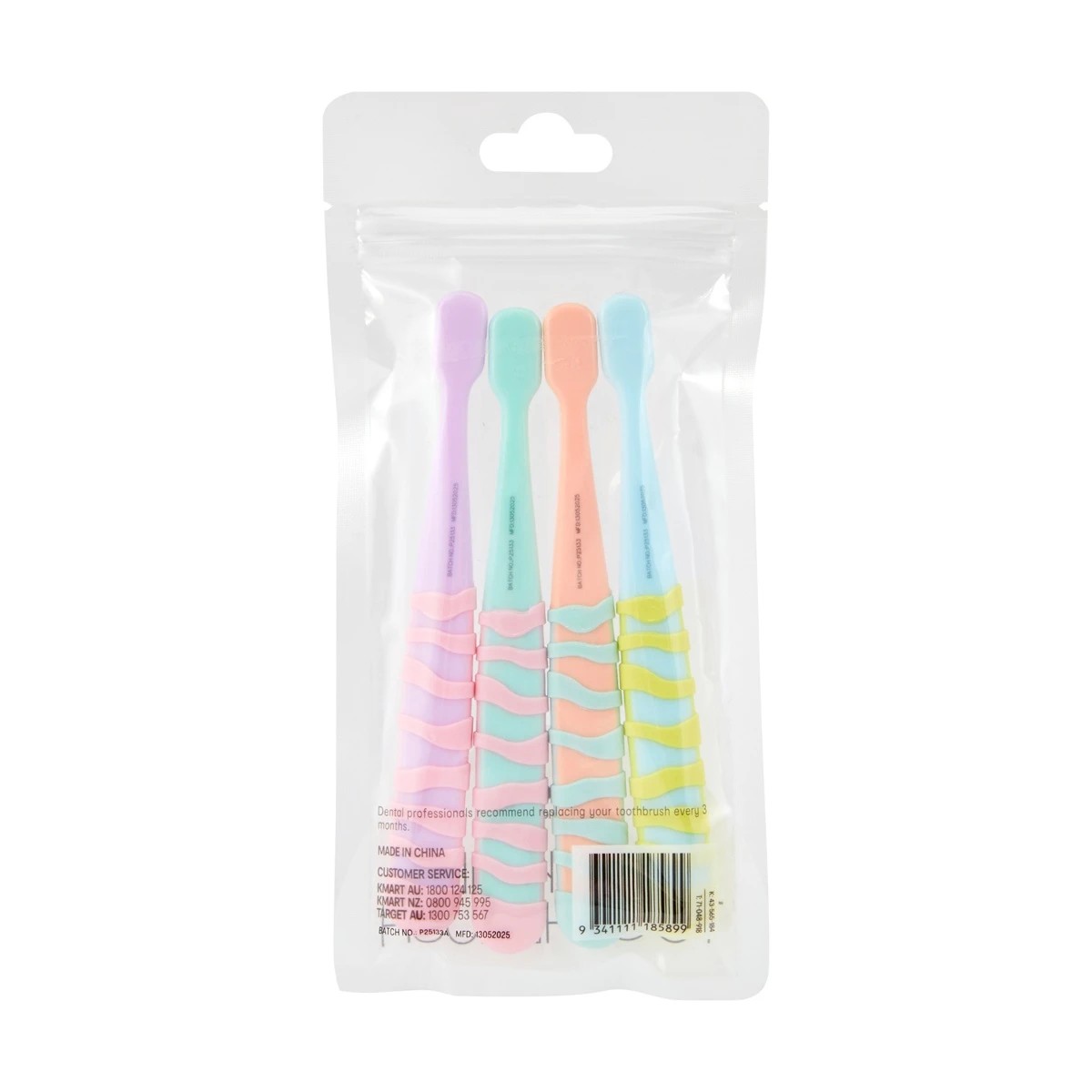 5 OXX Bodycare 4 Pack Kids Toothbrush, 5 of 5