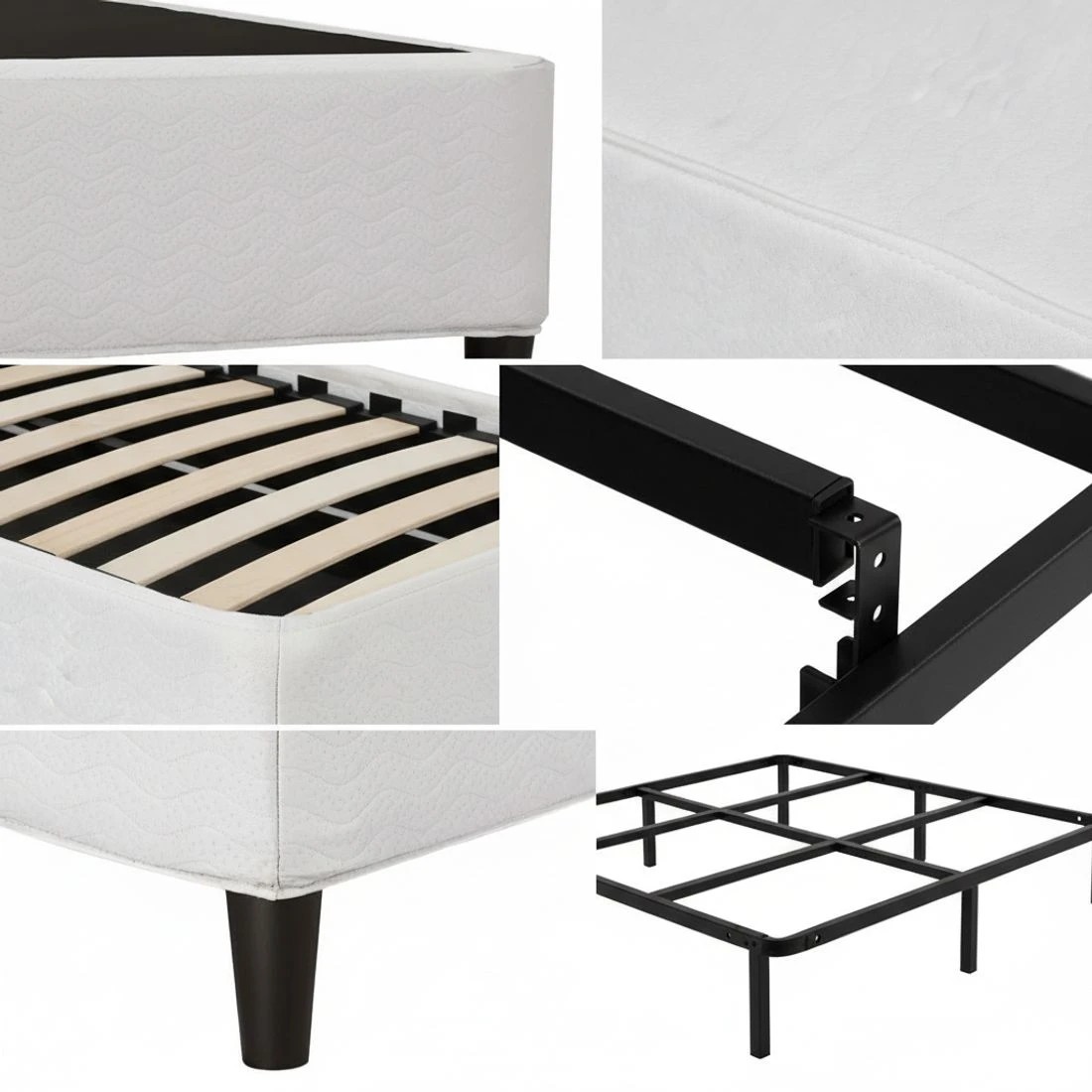 7 Artiss Bed Frame King Size Metal  MASON - Multi, 7 of 7