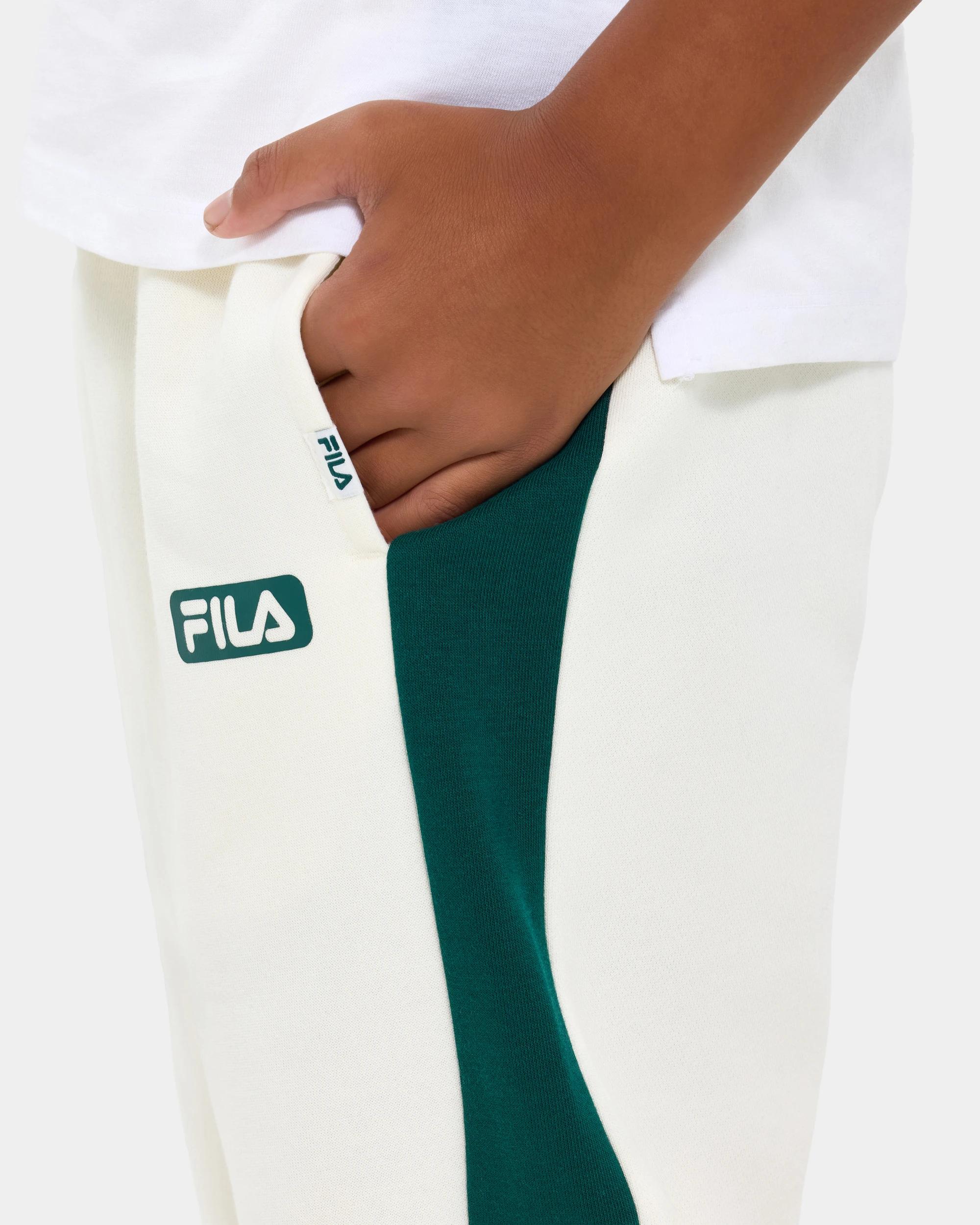 5 Fila Michael College Jogger Pants OFF WHITE, 5 of 7