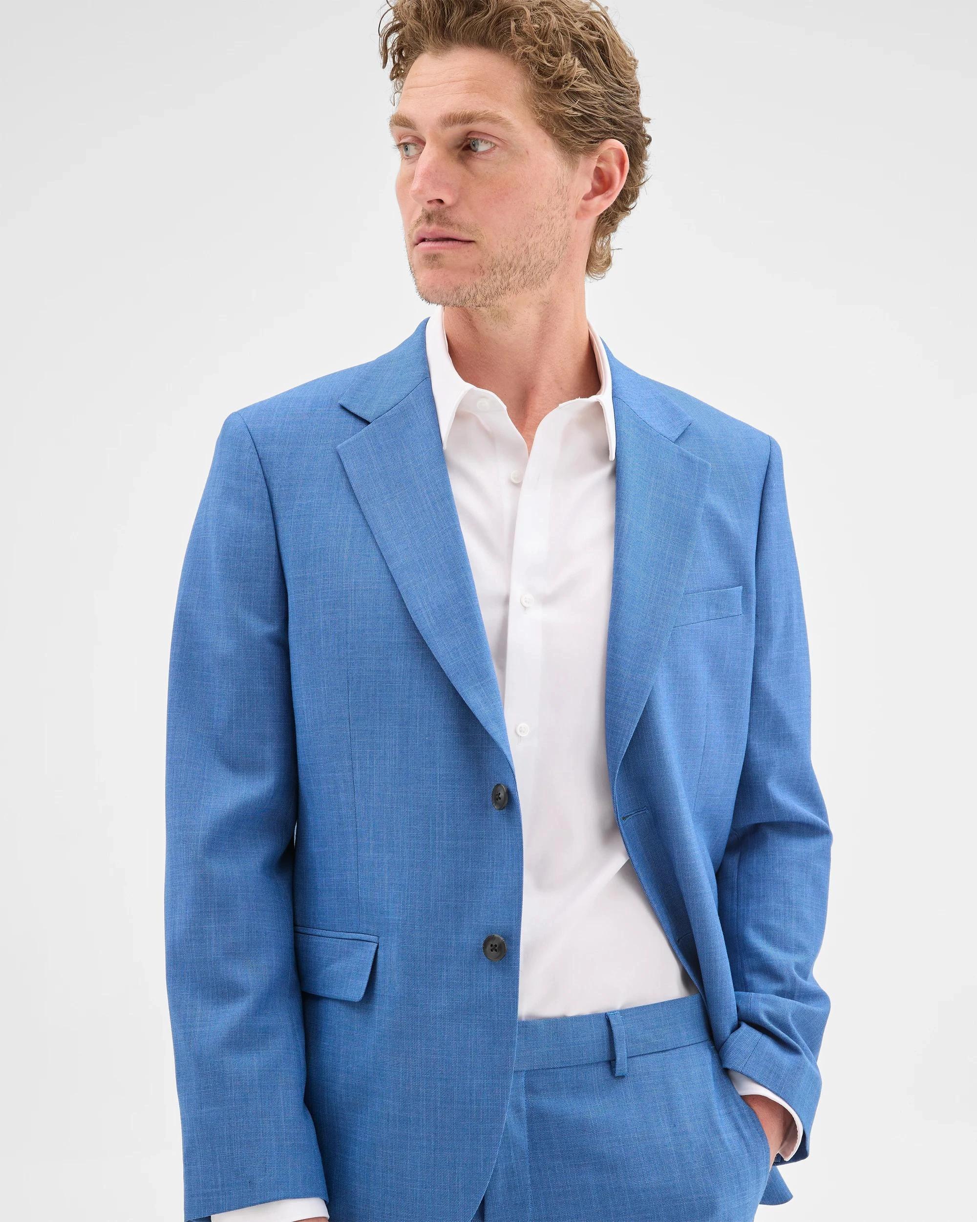 6 Tailored Fit Suit Jacket - Preview BLUE, 6 of 8