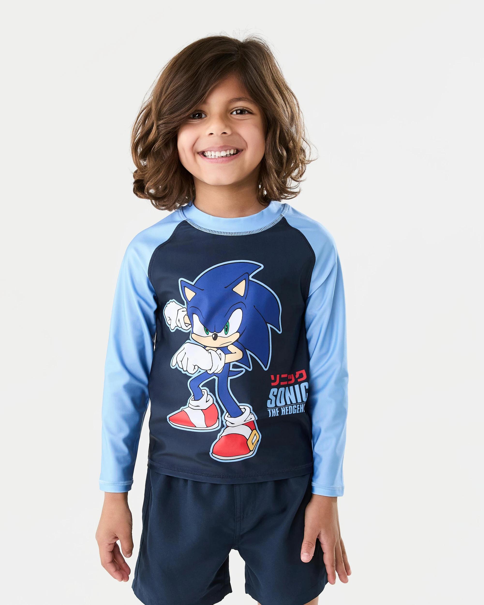 1 Sonic License Rash Vest Sonic, 1 of 8