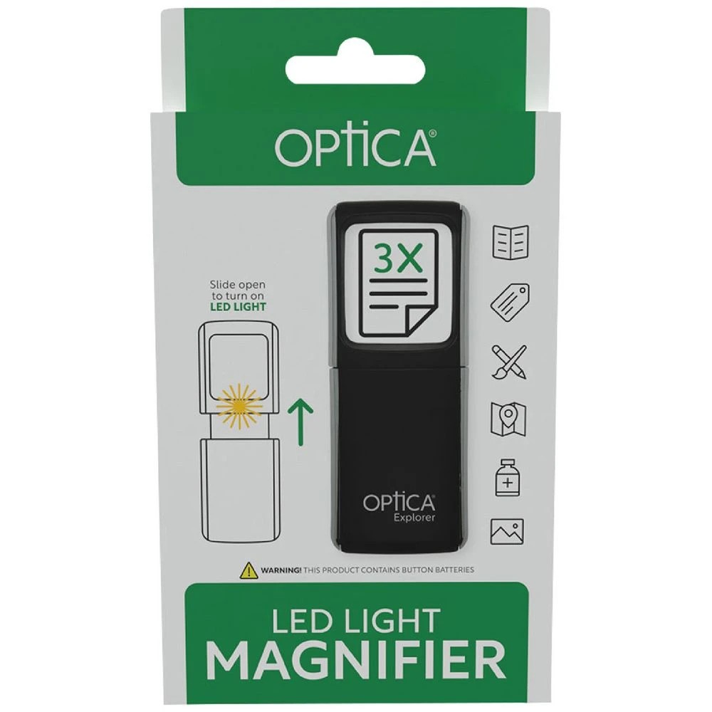 1 Optica Mini-Metro Explorer LED Magnifier, 1 of 4