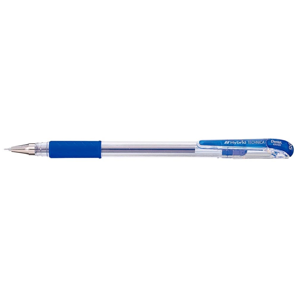 1 Pentel Hybrid Technica Gel Pen 0.5mm Blue, 1 of 1
