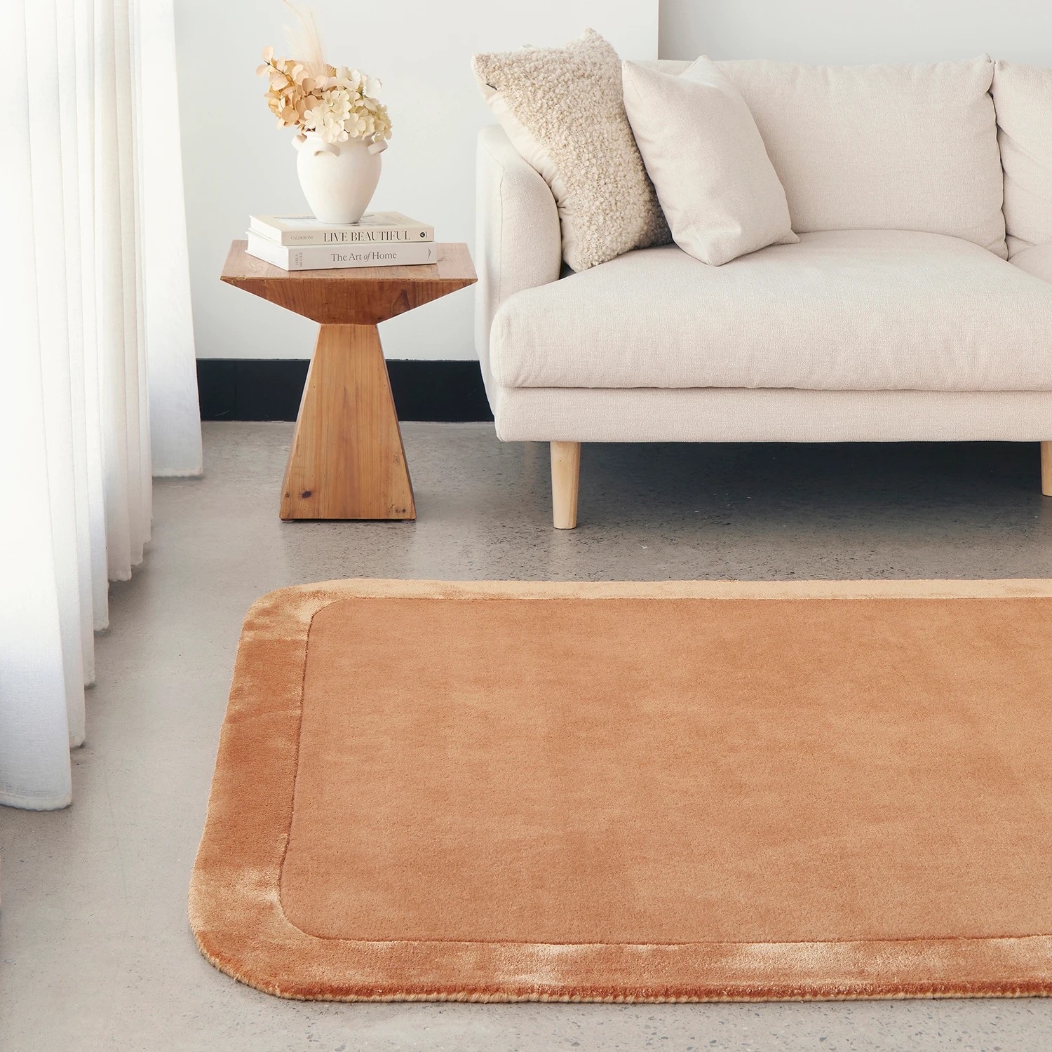 2 Common Ground Rugs Nexus 320x230cm - Extra Large Hand Tufted Wool Floor Rug - Burgundy, 2 of 7